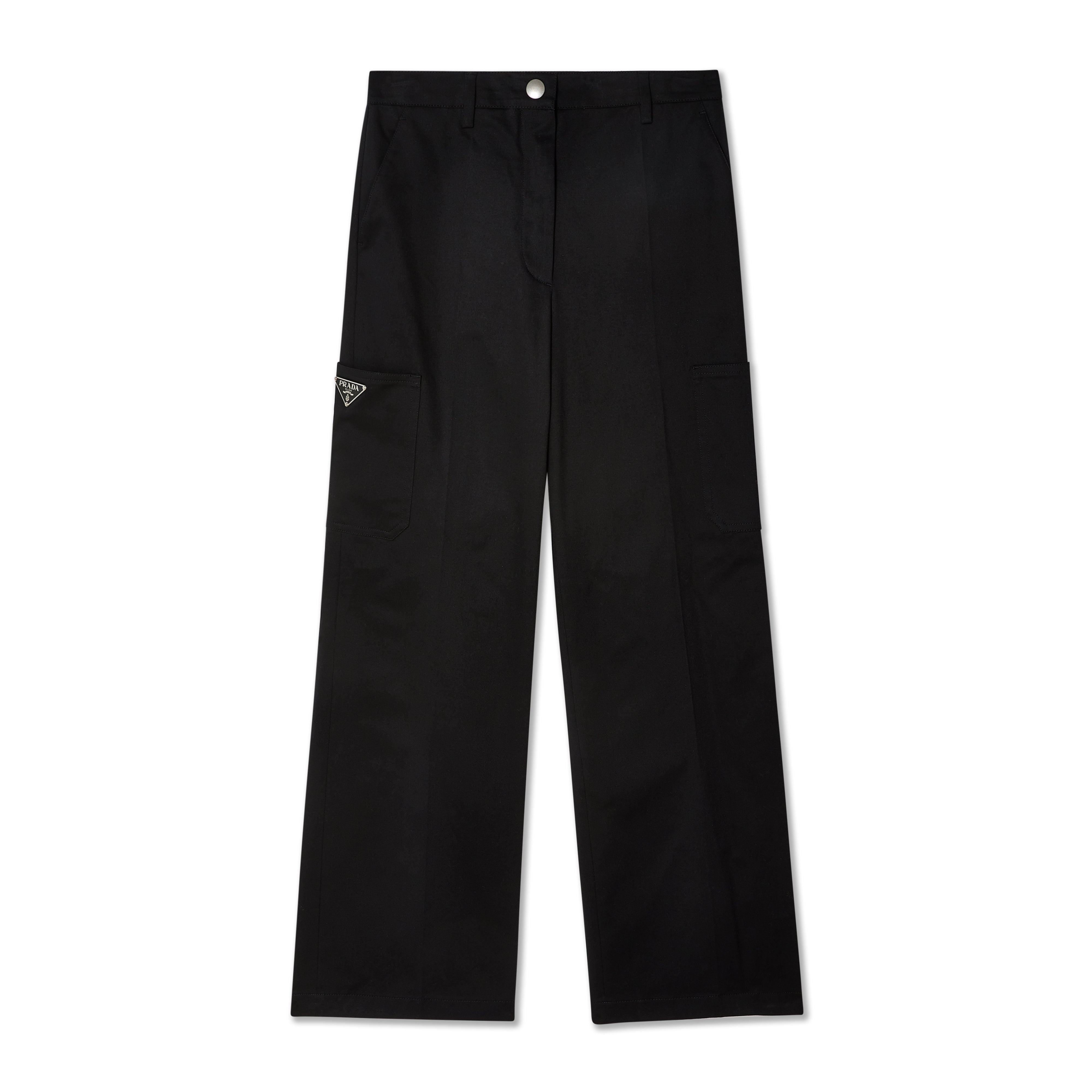 Prada - Women’s Gabardine Stretch Pants - (Black)