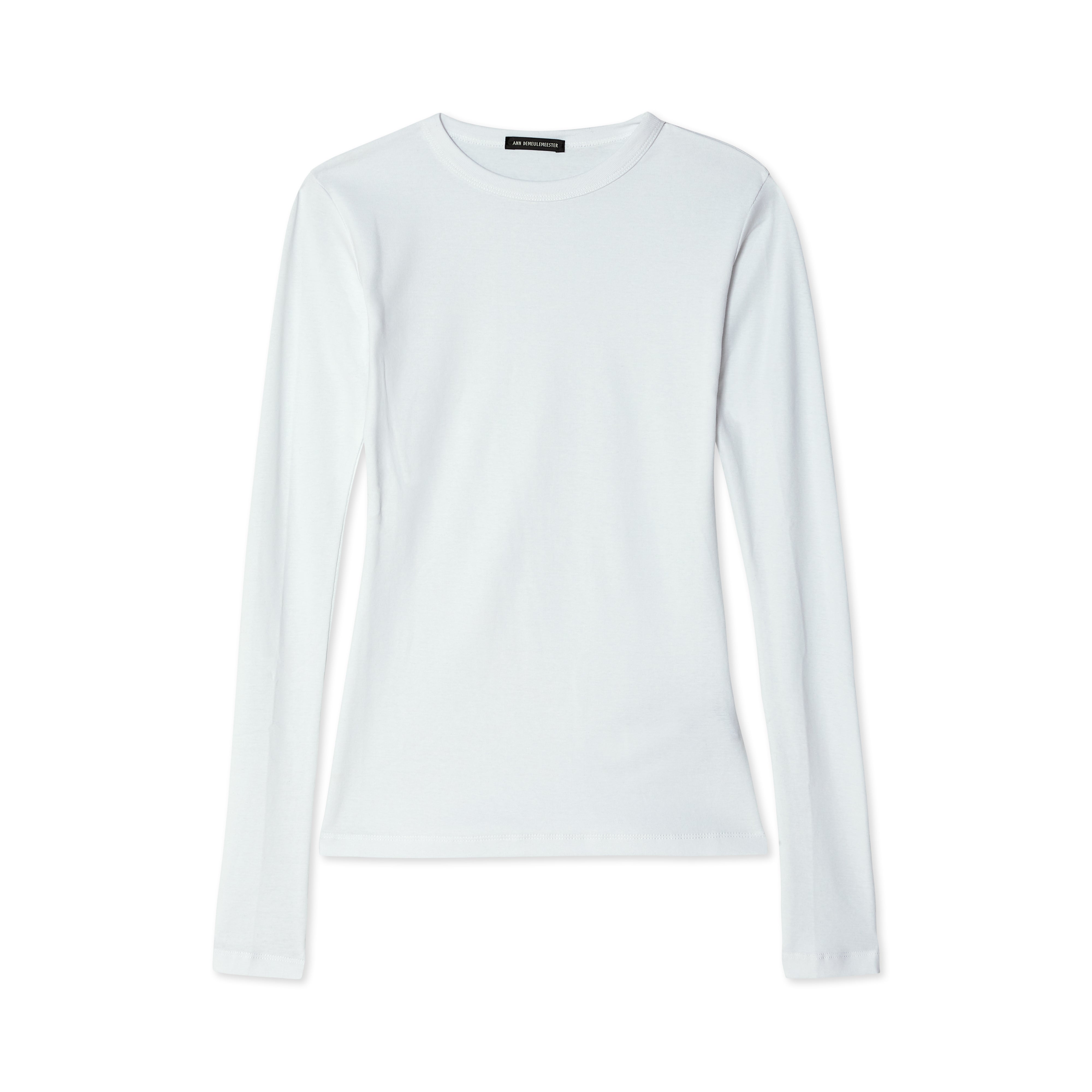 Ann Demeulemeester - Women's Fanie Long Sleeve T-Shirt - (White