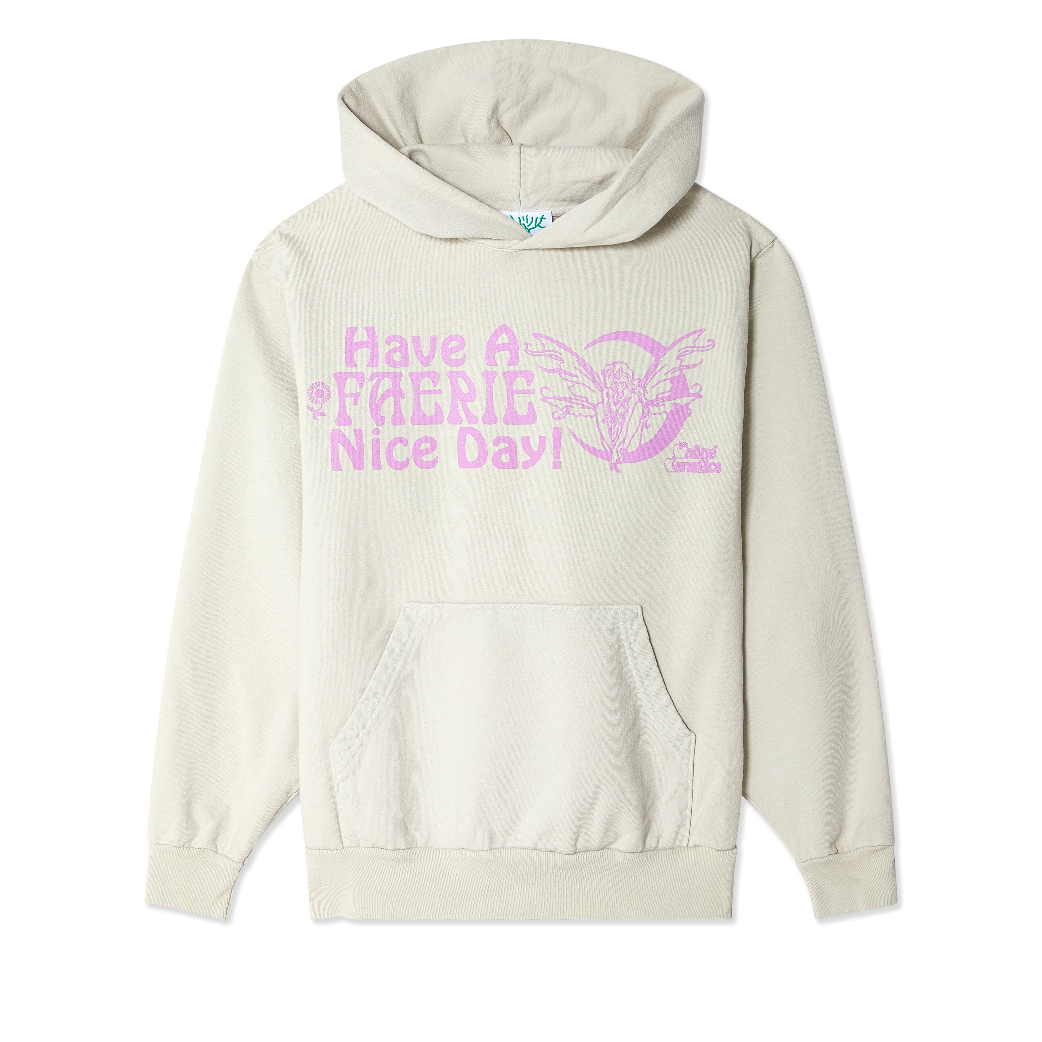 Online Ceramics: Faerie Nice Day Hoodie (Cement) | DSMNY E-SHOP