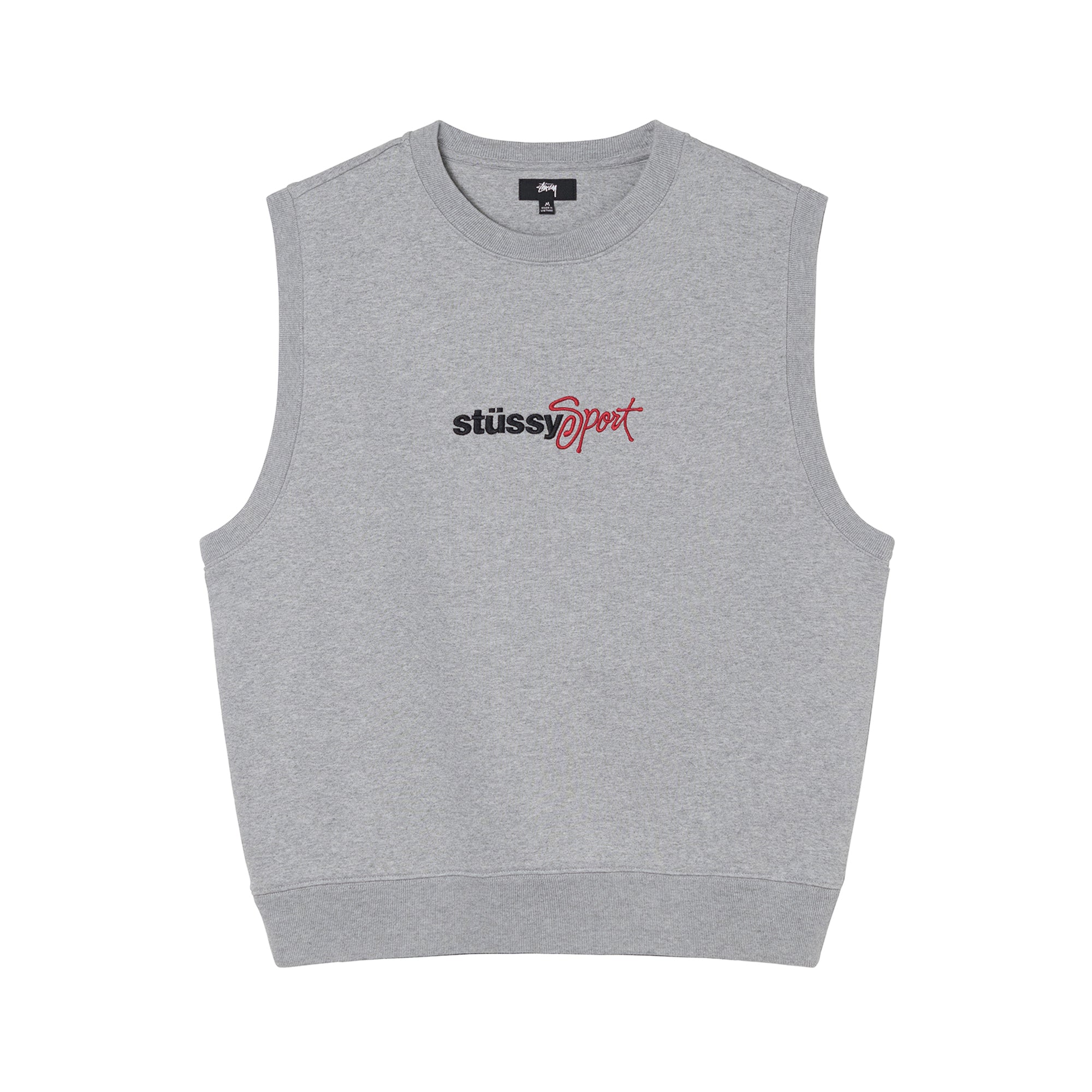 Stüssy - Sport Fleece Vest - (Grey Heather) – DSMNY E-SHOP