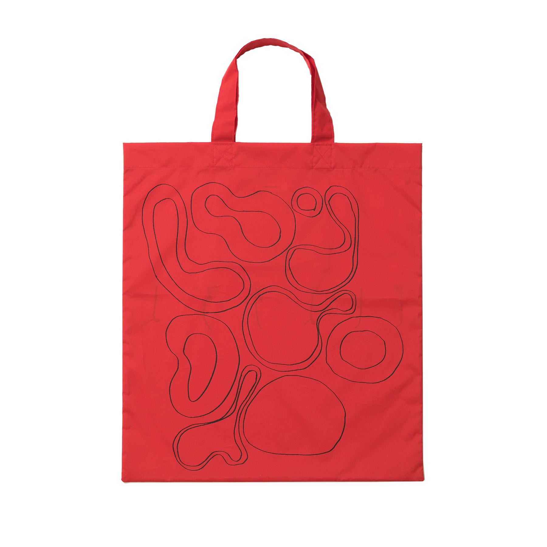 Comme Des Comme Des Garons And Switch X Kazuyo Sejima Tote (Red 