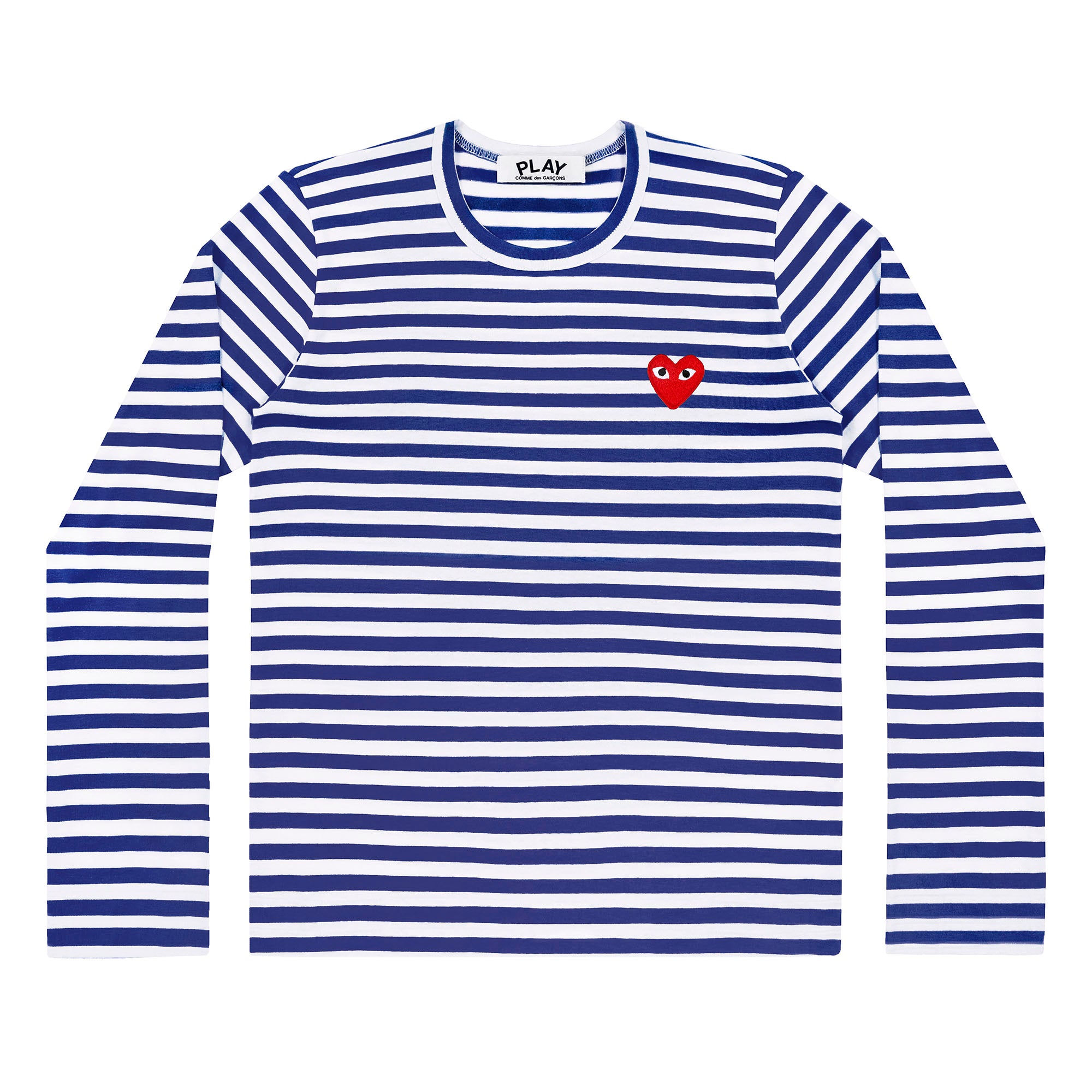 sygdom Kæledyr Sund og rask Play Comme Des Garçons Striped T-Shirt (Blue/White) | Dover Street Market  New York E-Shop – DSMNY E-SHOP