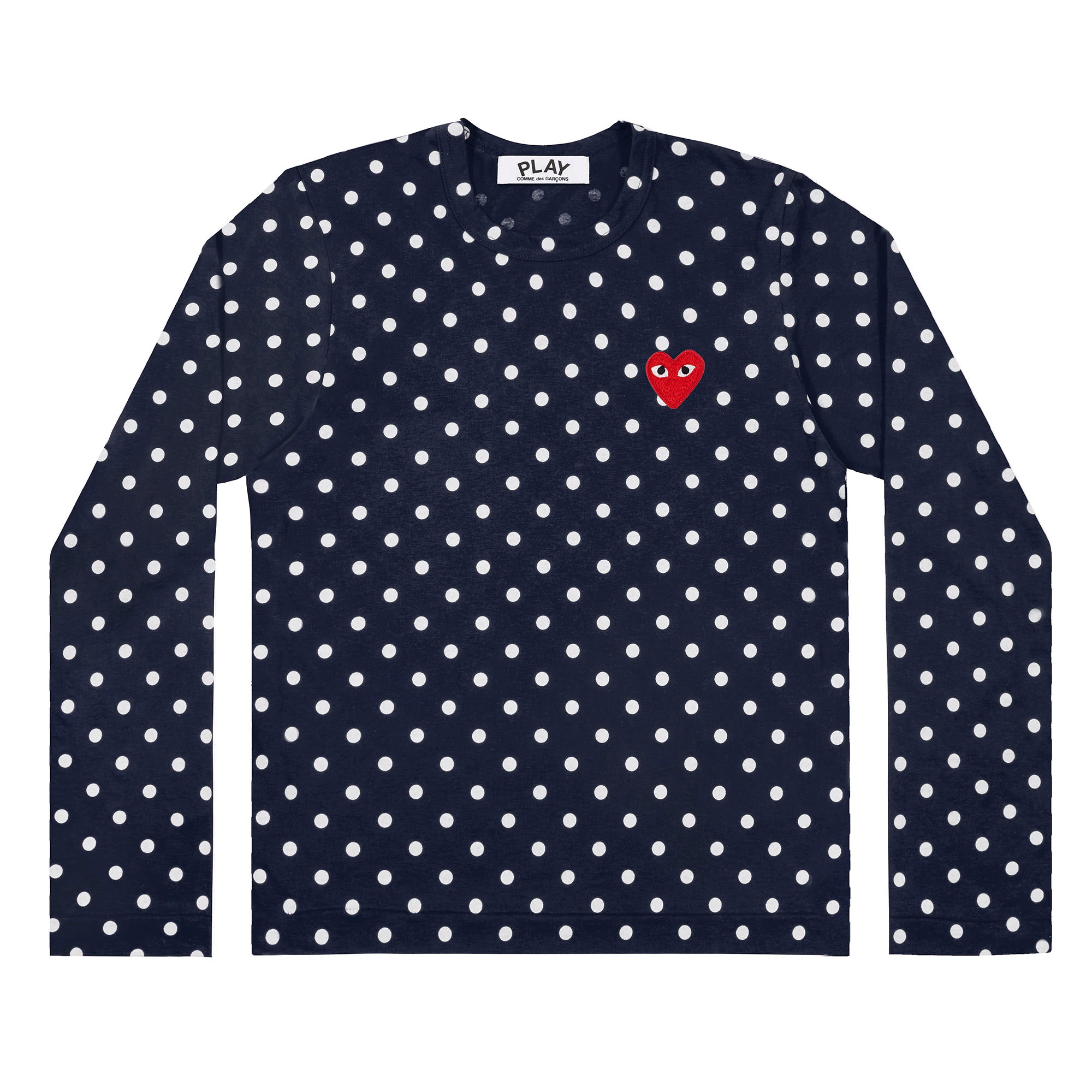 Play Comme des Garçons - Polka Dot T-Shirt - (Navy/White)