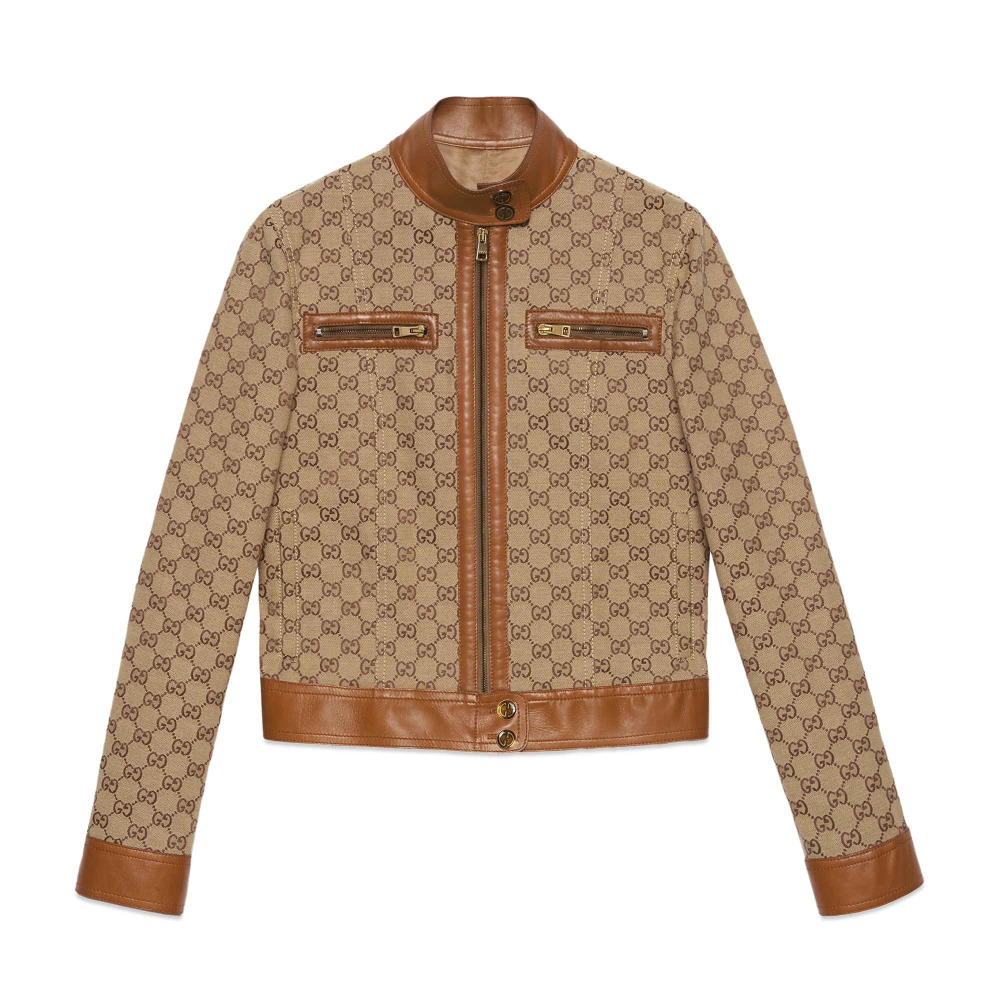 Beige Classic Gucci Inspired Jacket for Dogs and Cats