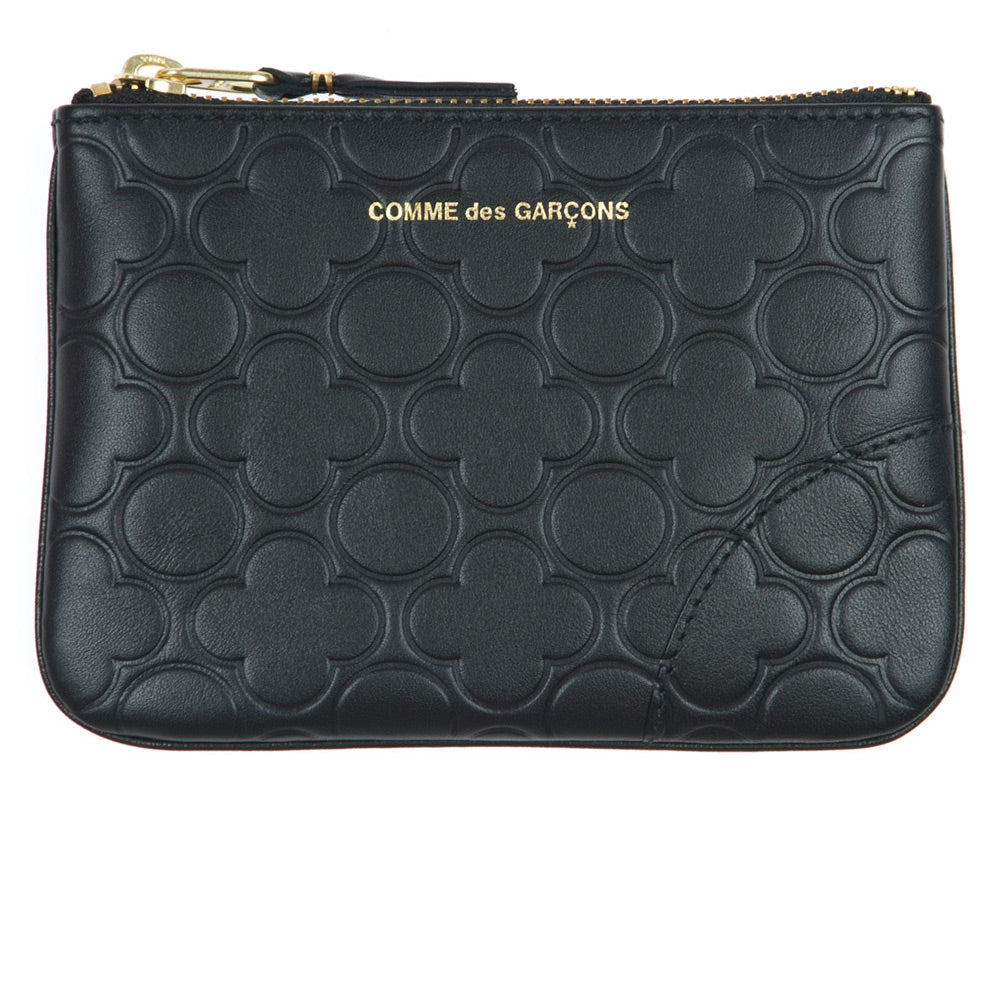 CDG Wallet - Embossed Forest Bifold Wallet - (Black SA0641EF) – DSMNY E-SHOP