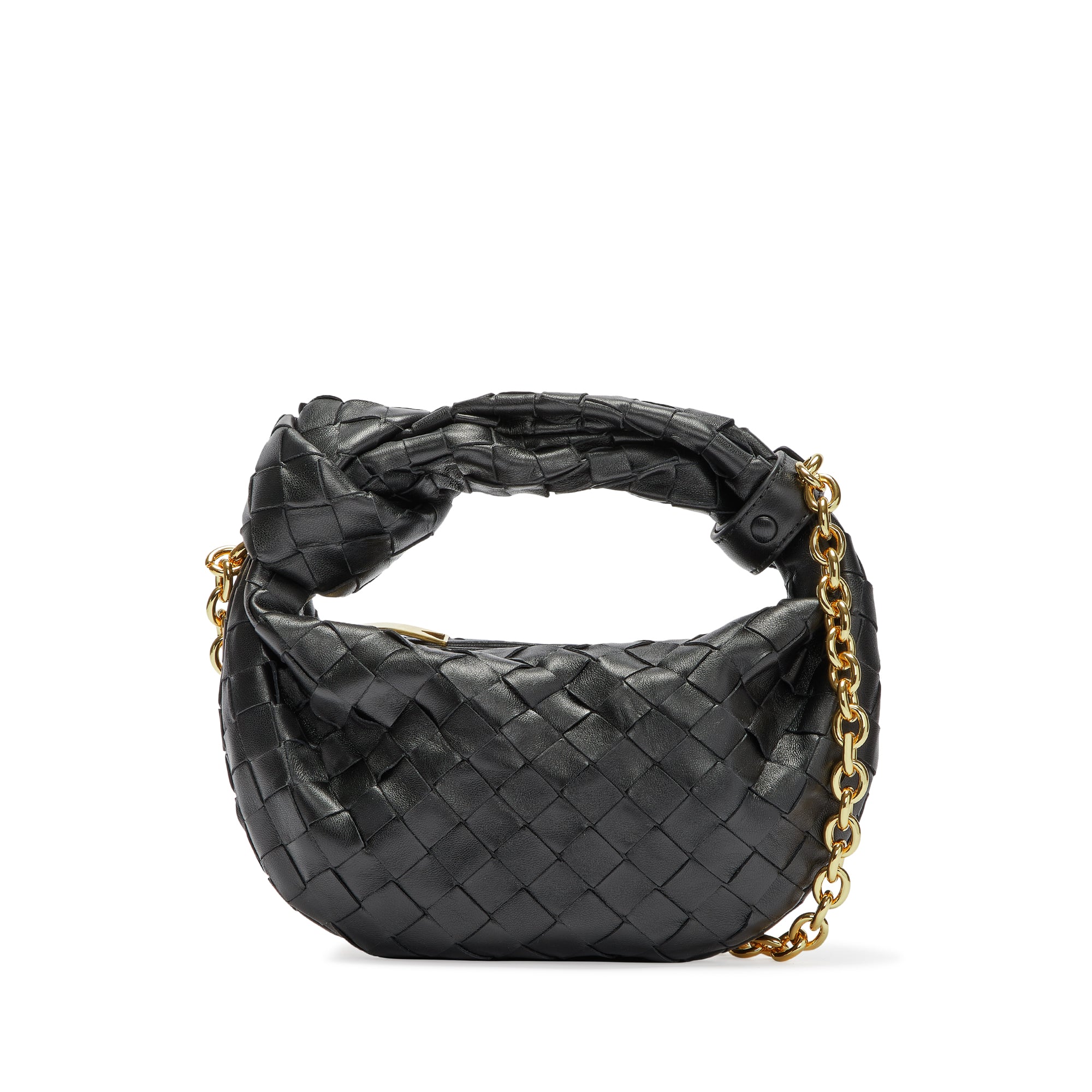 Bottega Veneta - Women’s Mini Jodie Bag - (Black/Gold)