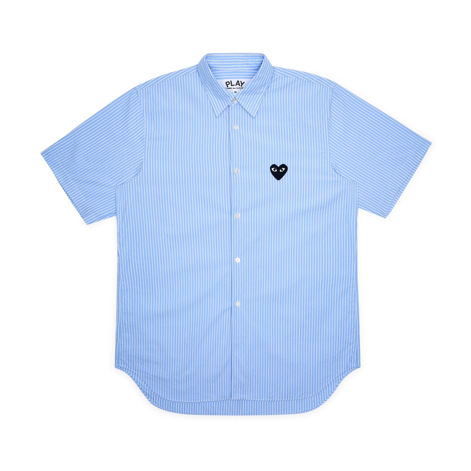 Cdg play outlet button shirt