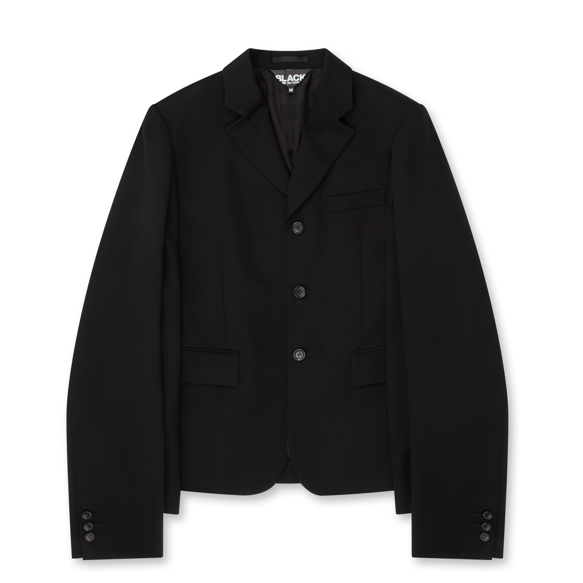 BLACK Comme des Garçons - Wool Tailored Jacket - (Black)
