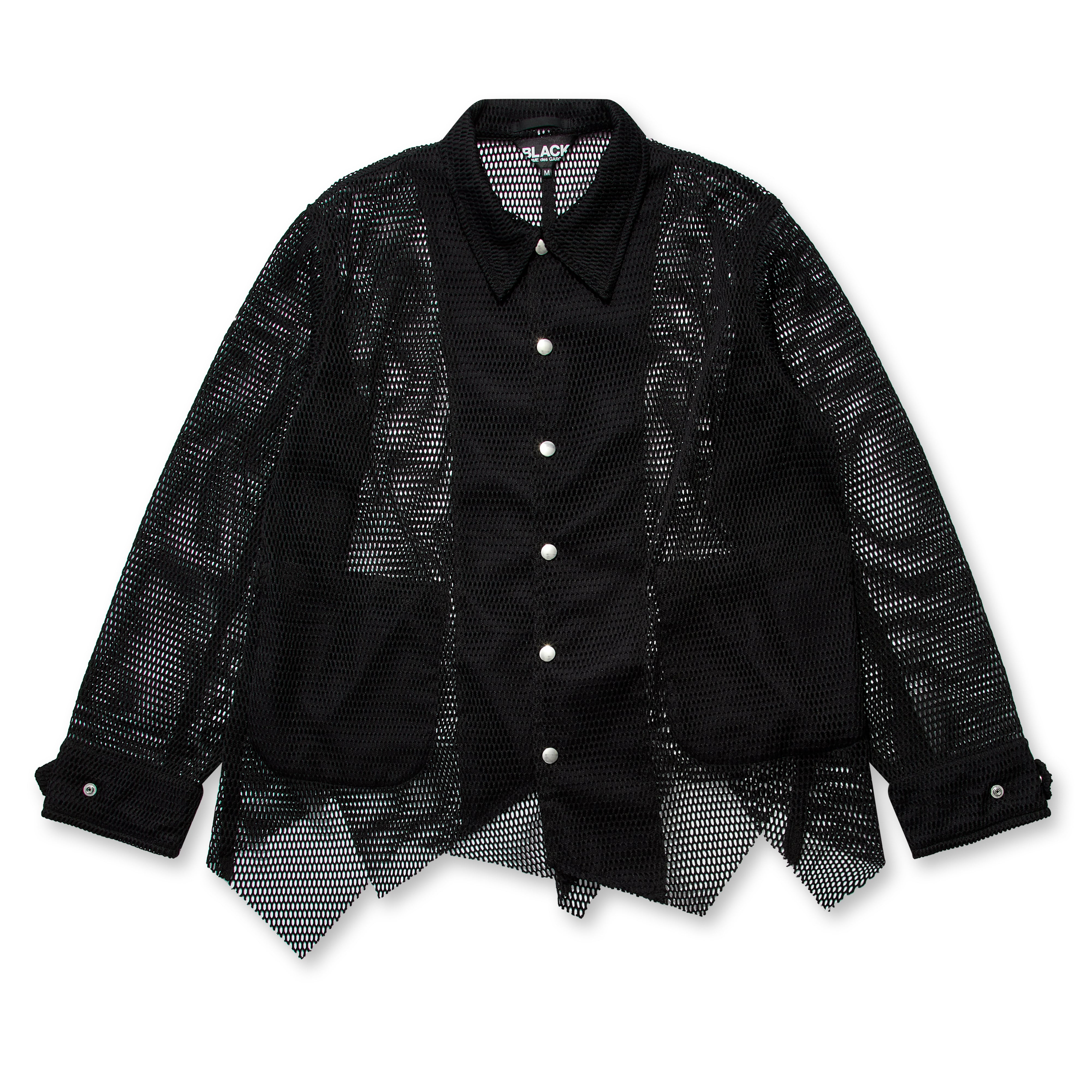 BLACK Comme des Garçons - Raschel Mesh Jacket - (Black)