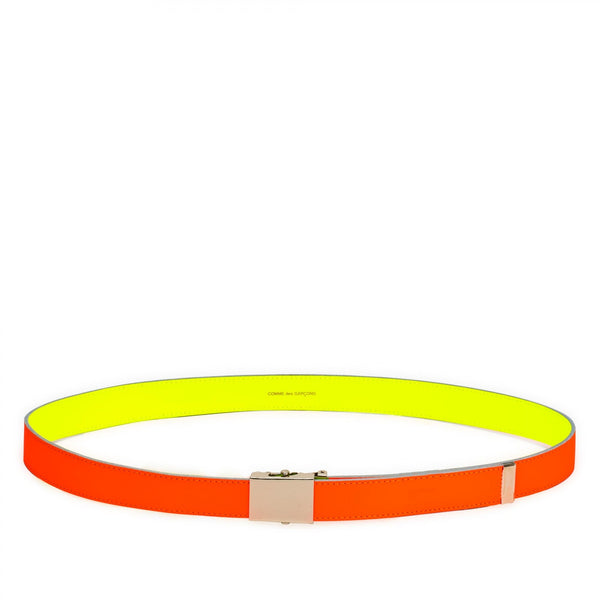 CDG Wallet - Super Fluo Belt - (Orange/Yellow)