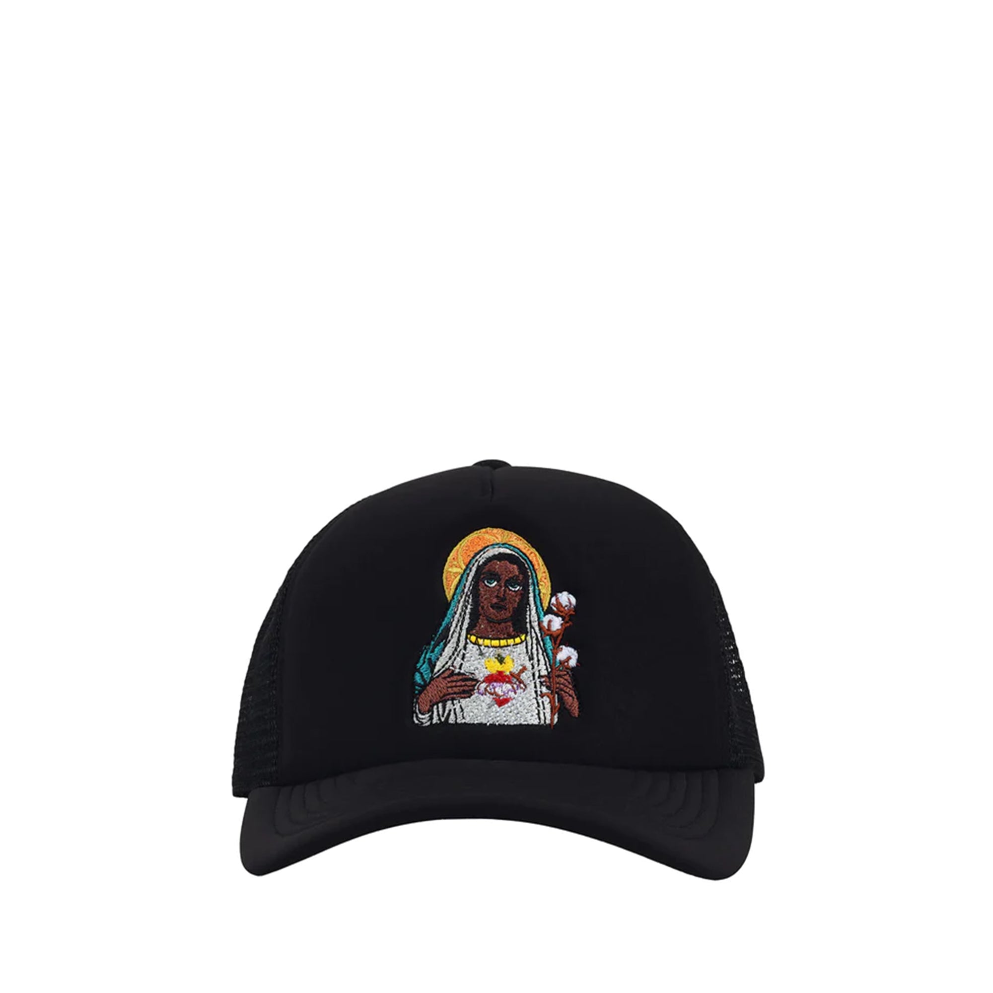 Denim Tears - Black Madonna Trucker Hat - (Black)