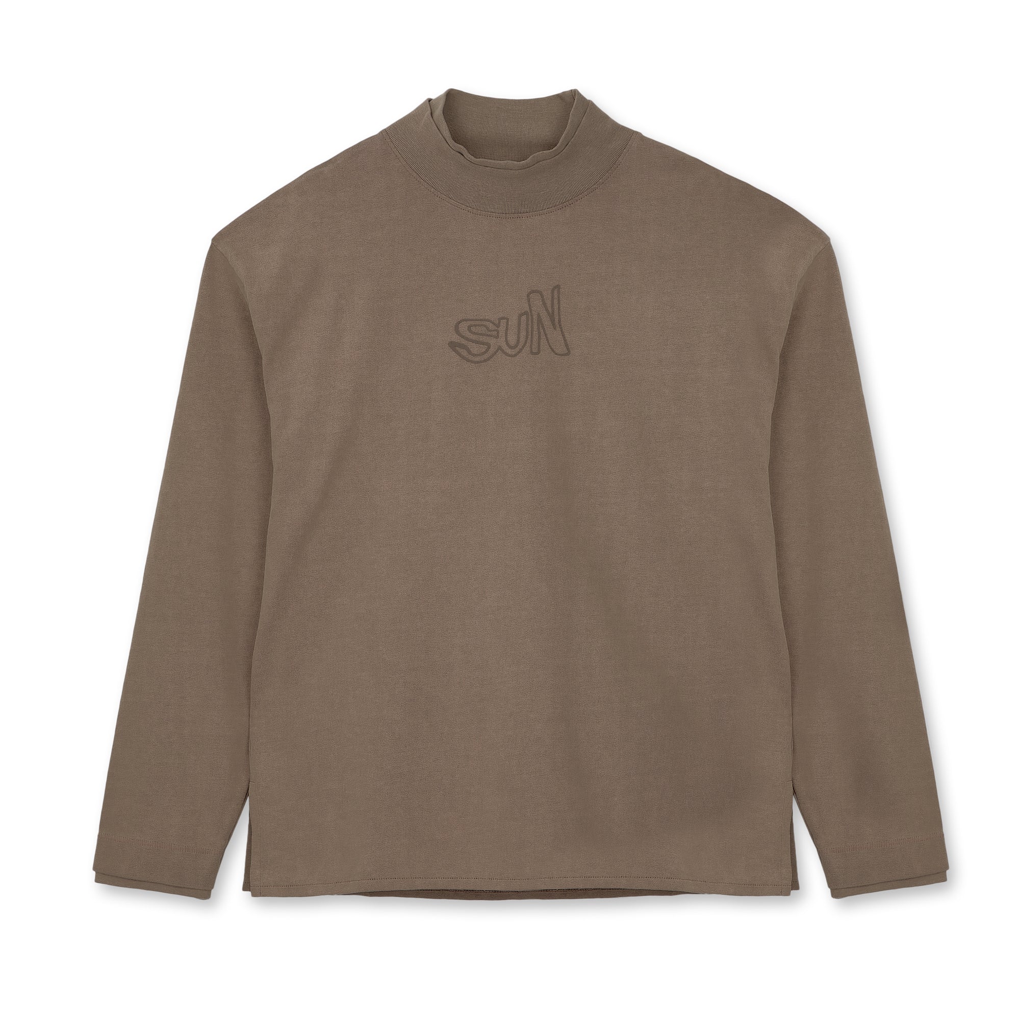 ERL - Men's Sun Longsleeve T-Shirt - (Brown)