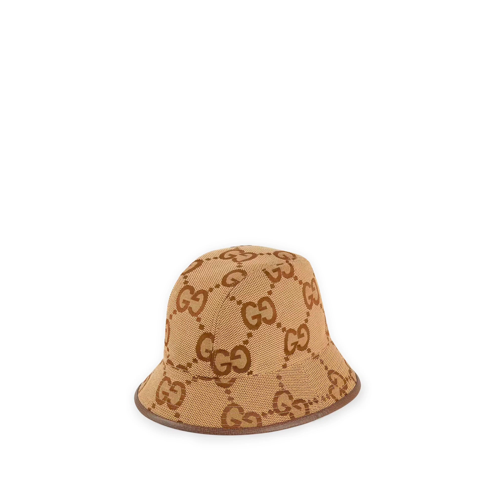 Gucci - Jumbo GG Canvas Bucket Hat - (Beige)