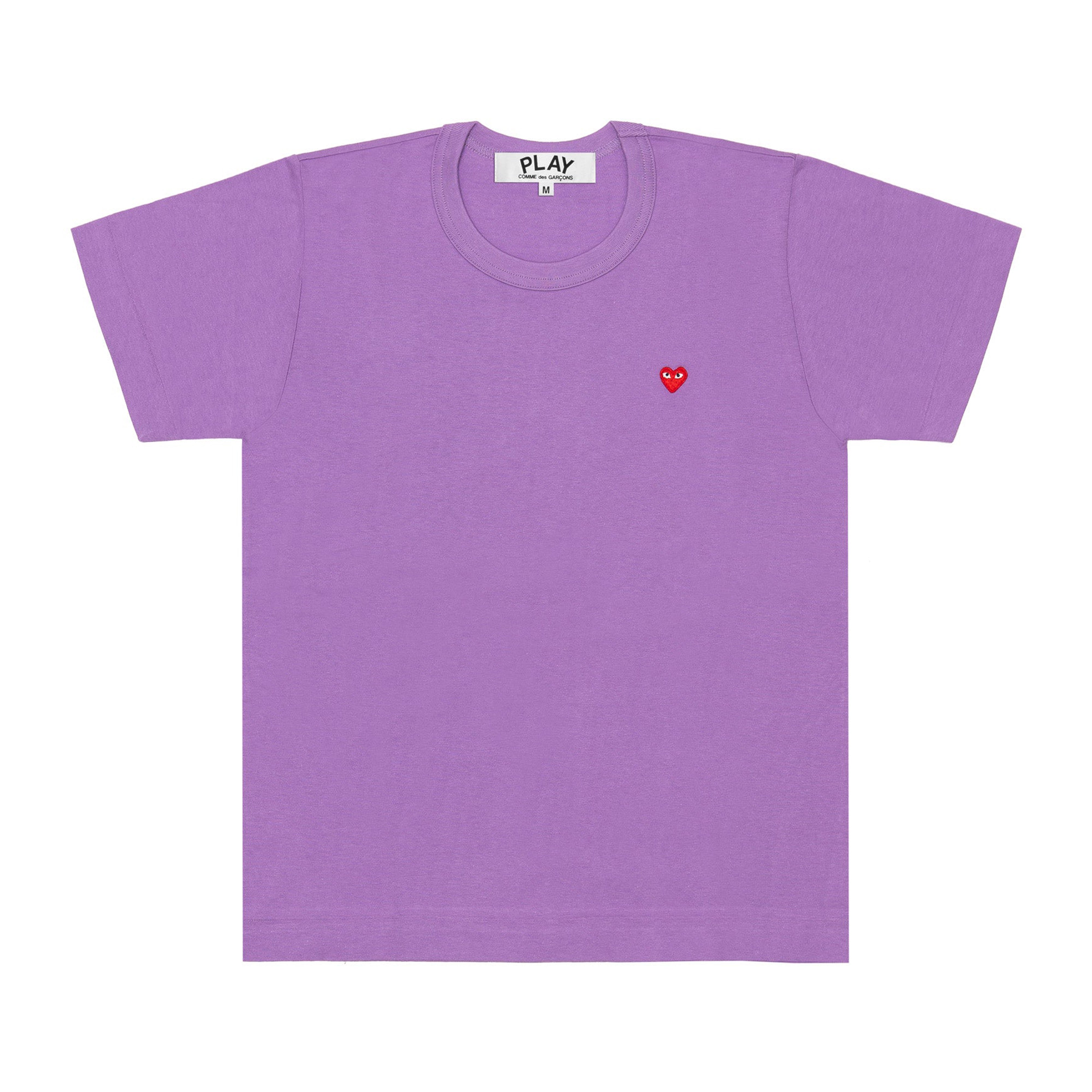 Mængde af kapitalisme Happening Play Comme Des Garçons Small Heart T-Shirt (Purple) | Dover Street Market  New York E-Shop – DSMNY E-SHOP