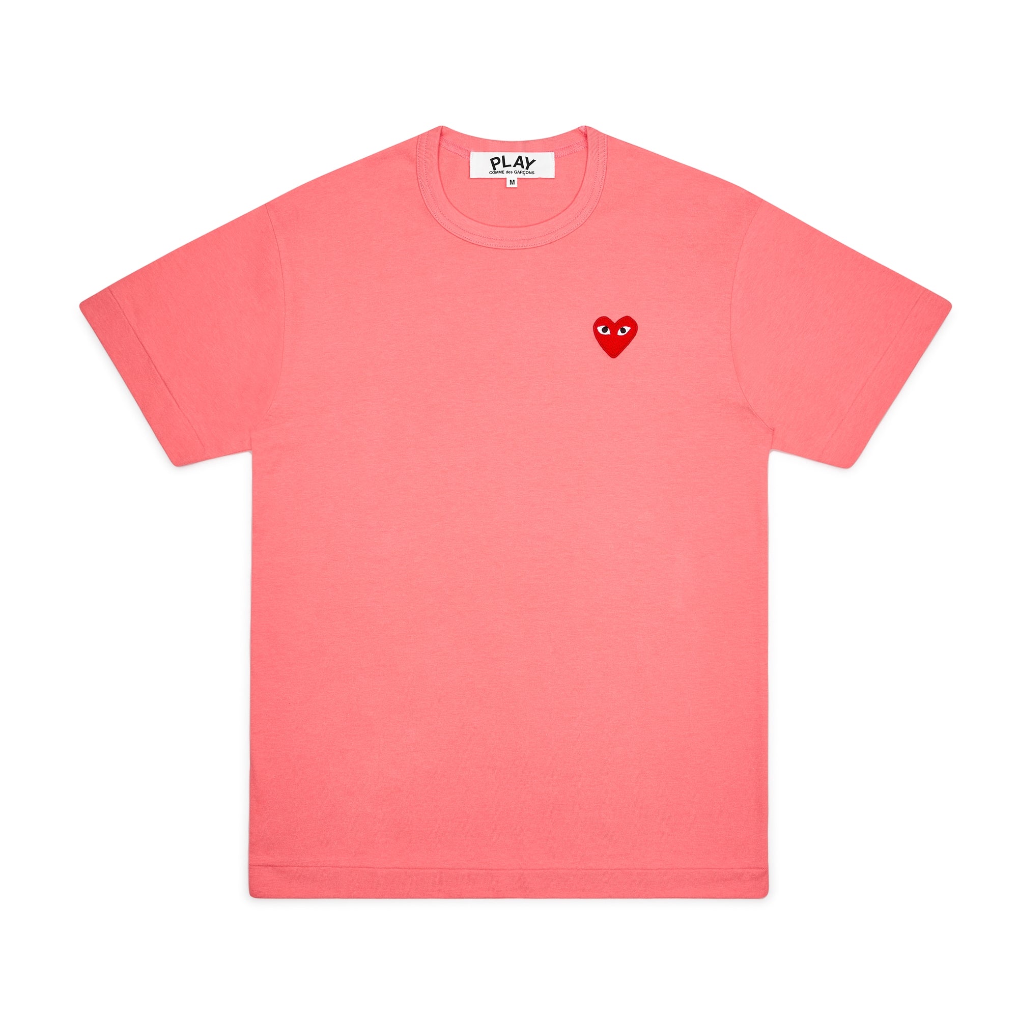 Pink Garcon Heart Shirt PLAY Comme Des Garcons Big Heart T-Shirt