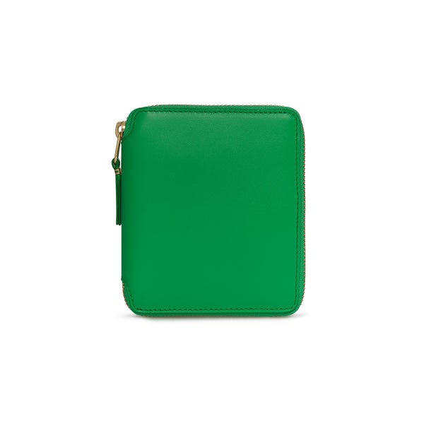 CDG Wallet - Classic Leather Full Zip Around Wallet - (Green SA2100C)