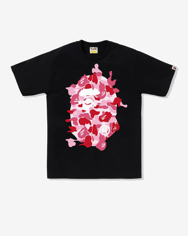 A Bathing Ape® - Men's ABC Camo Rebuild NYC Logo T-Shirt - (Black/Pink)