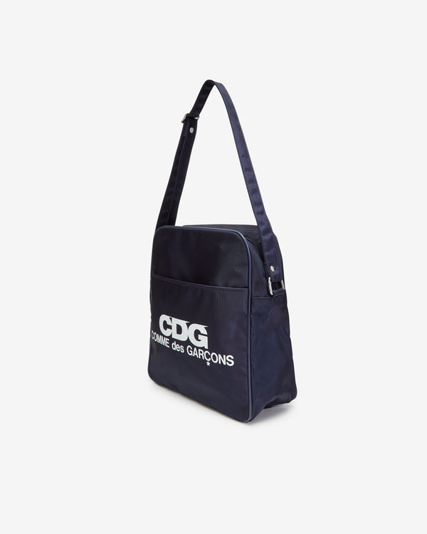 CDG - Large Shoulder Bag - (Navy)
