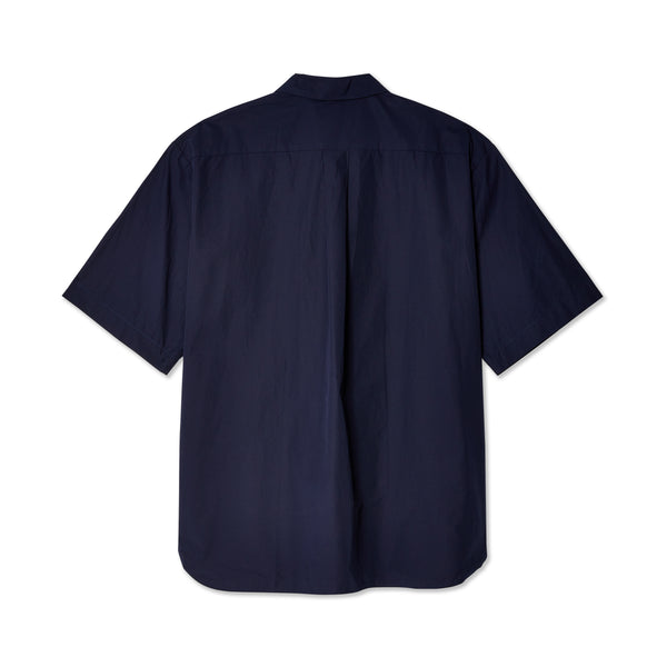 Danton - Men's Supima Poplin Solid Shirt - (Navy)