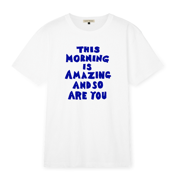 Cave Things - Amazing Morning T-Shirt - (White)