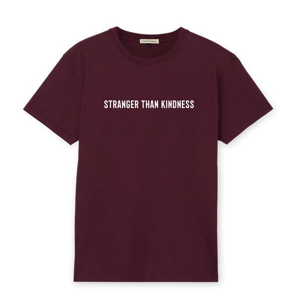 Cave Things - Stranger Than Kindness T-Shirt - (Maroon)