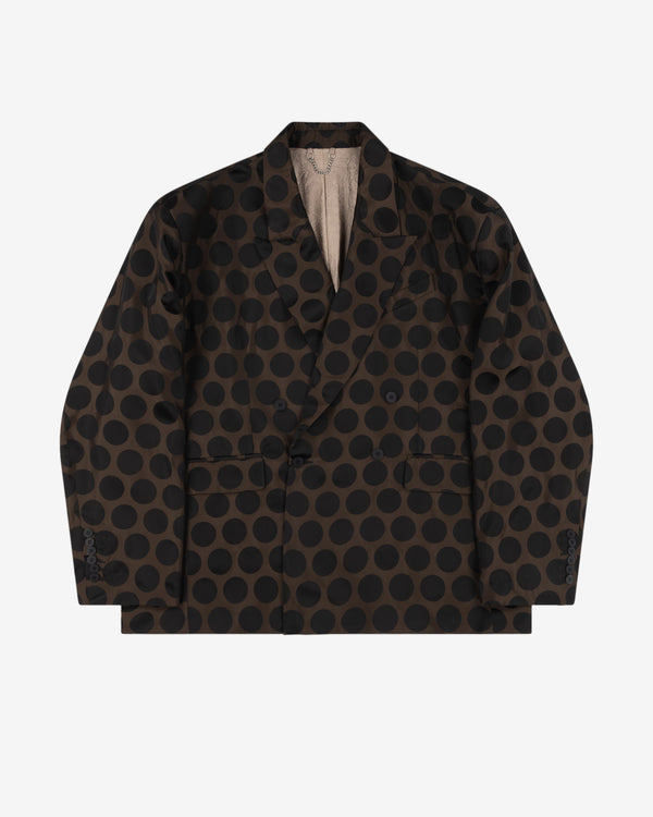 Charles Jeffrey - Men's Oversized Edinburgh Jacket - (Brown)