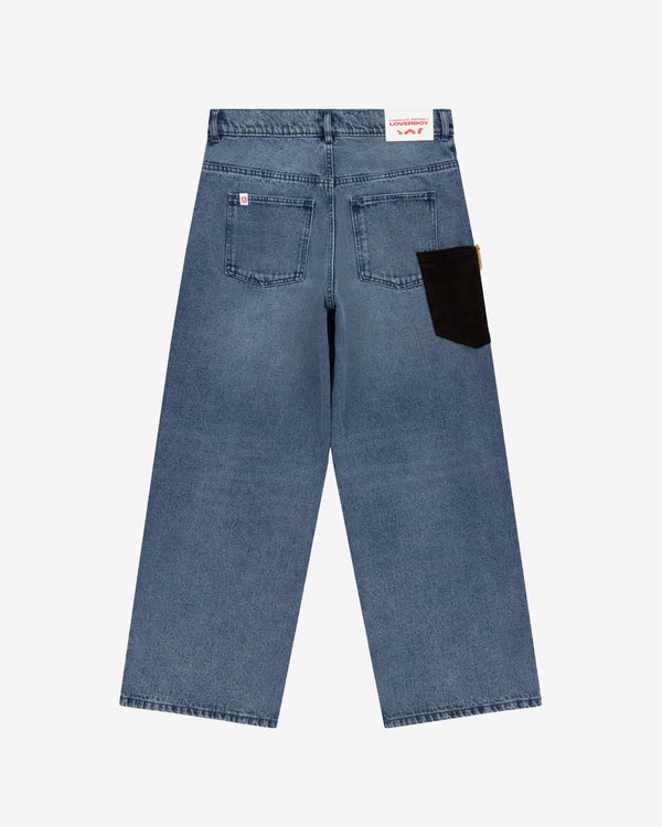 Charles Jeffrey - Men's Loose Fit Jean - (Blue)