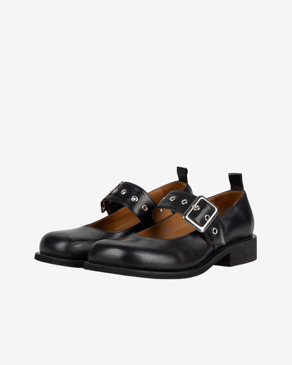 Charles Jeffrey - Men's Buckle Ballet Flat - (Black)