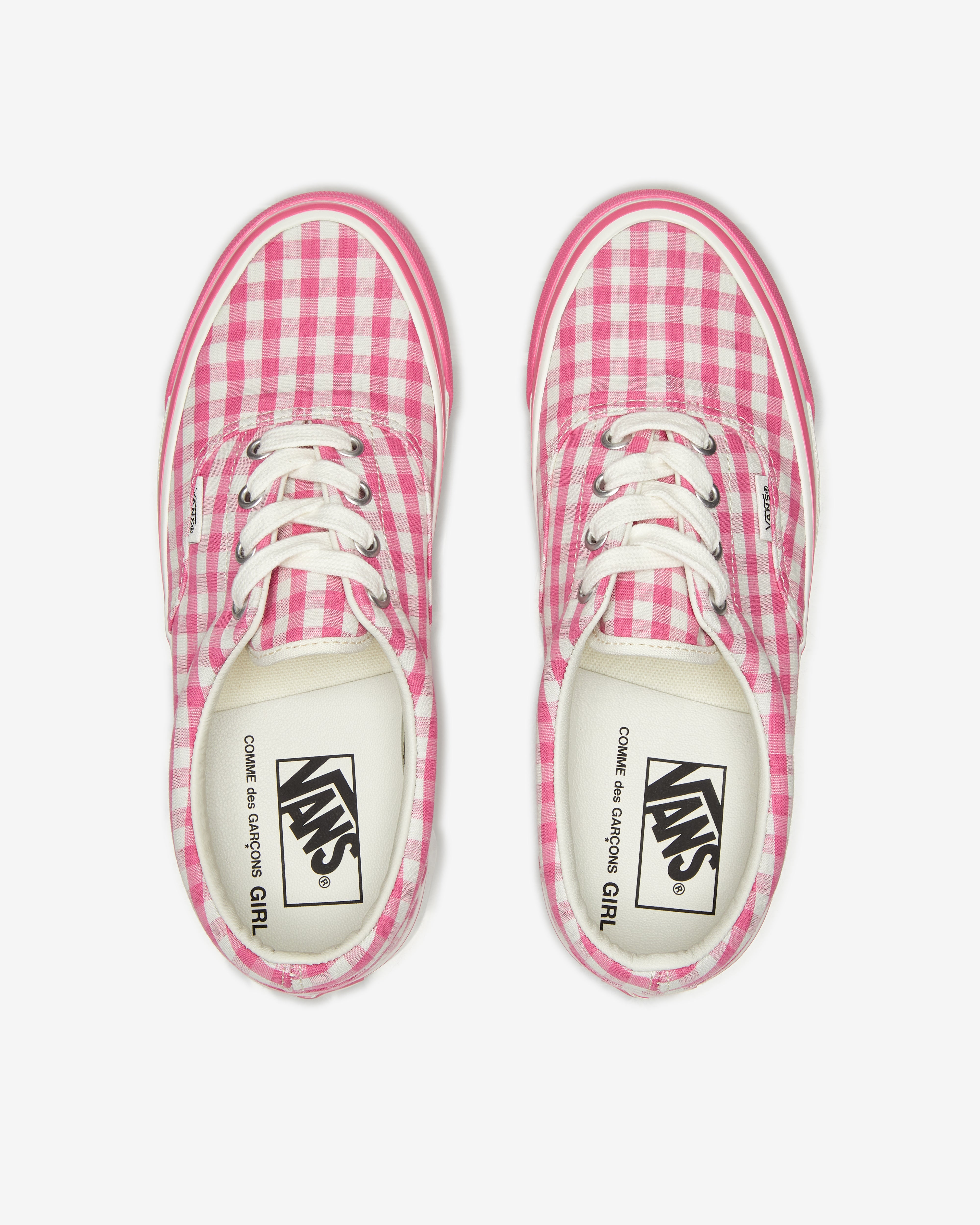 Comme des Garçons Girl - Vans Gingham OG Era LX - (Pink)