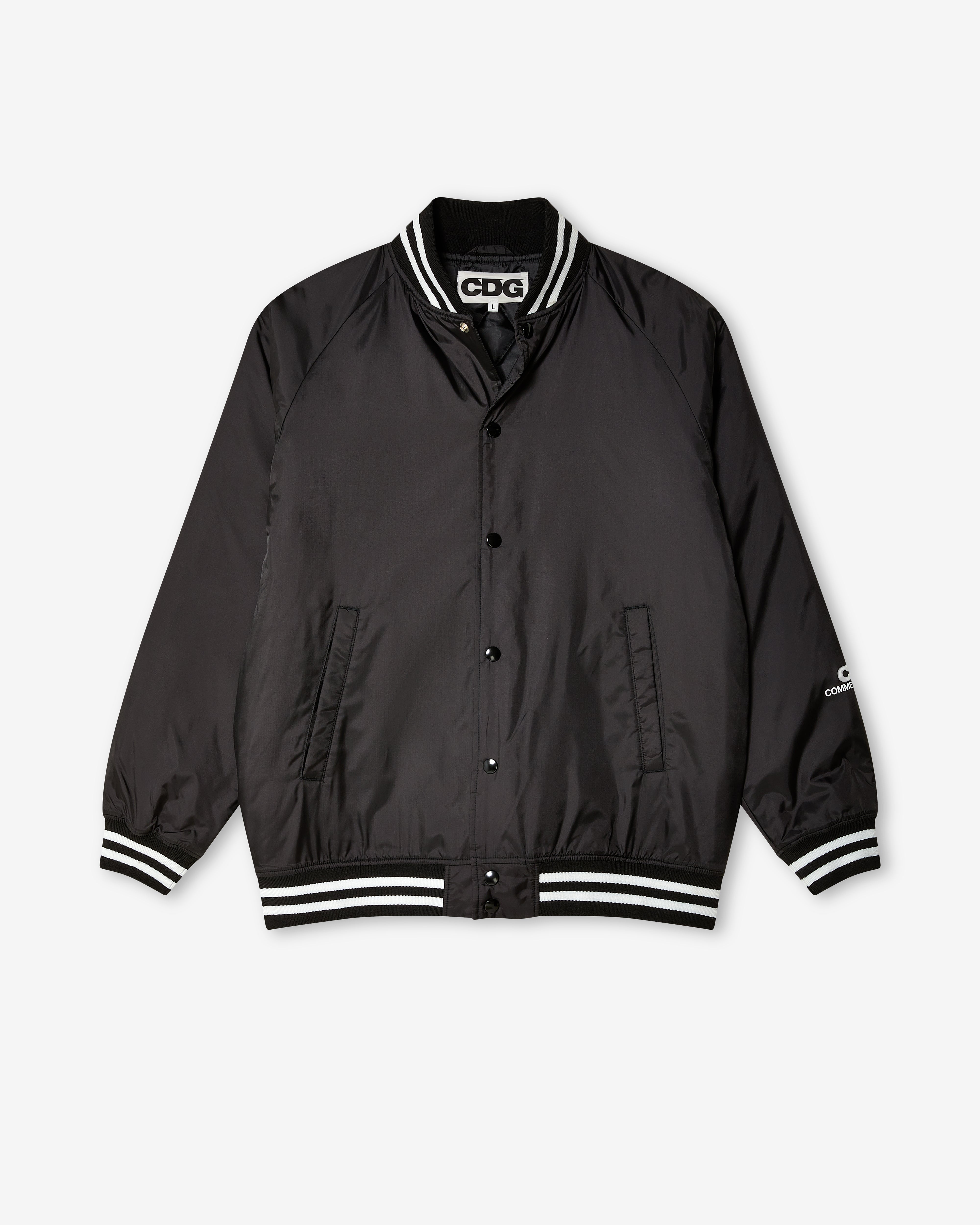CDG: Stadium Jacket (Black) | DSMNY E-SHOP