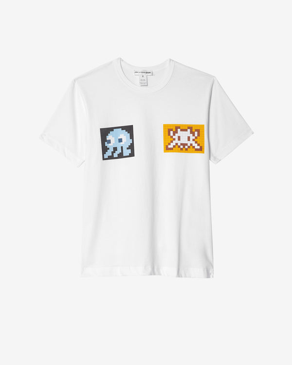 CDG Shirt x Invader - T-Shirt - (White)