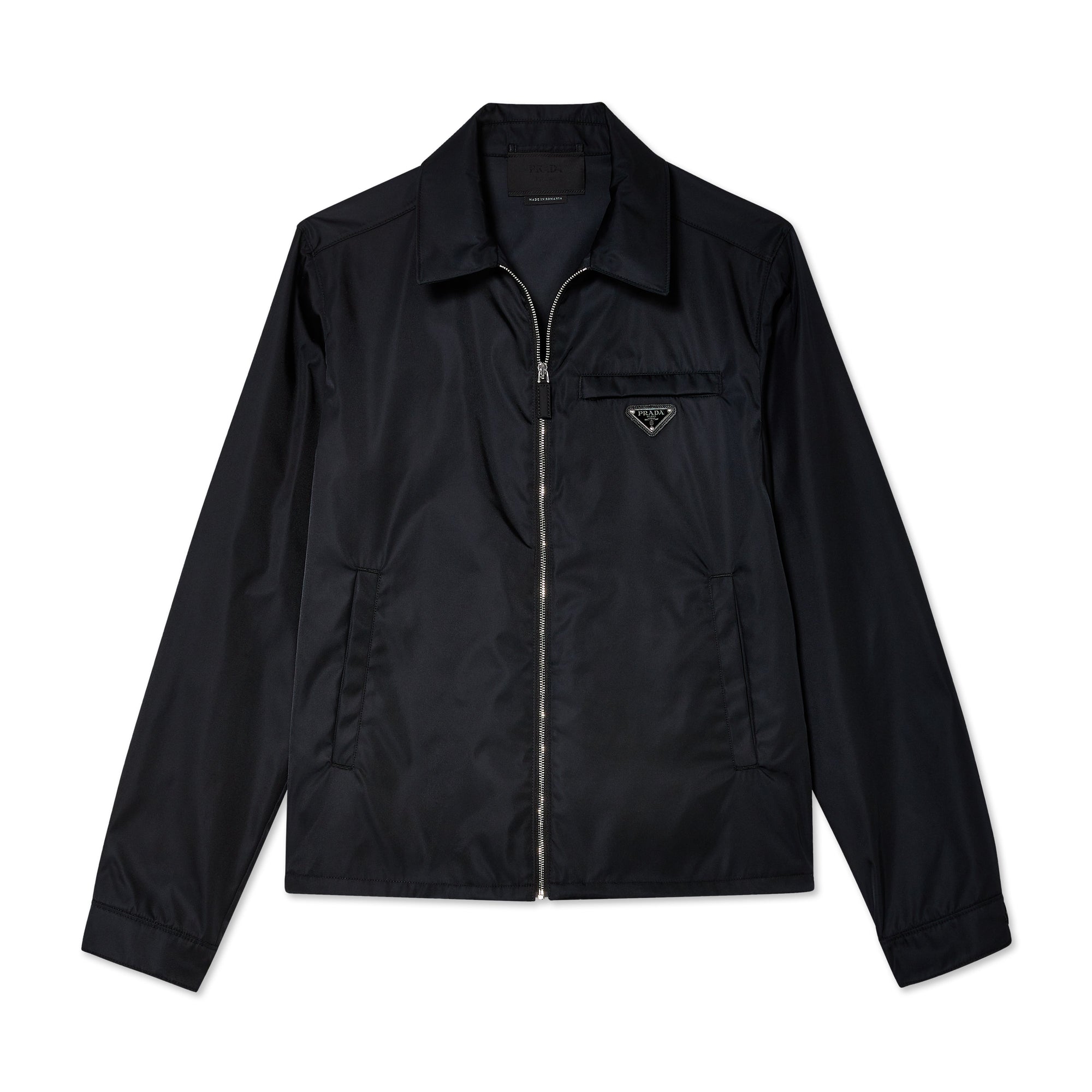 Prada Men’s Re-Nylon Blouson Jacket (Black)