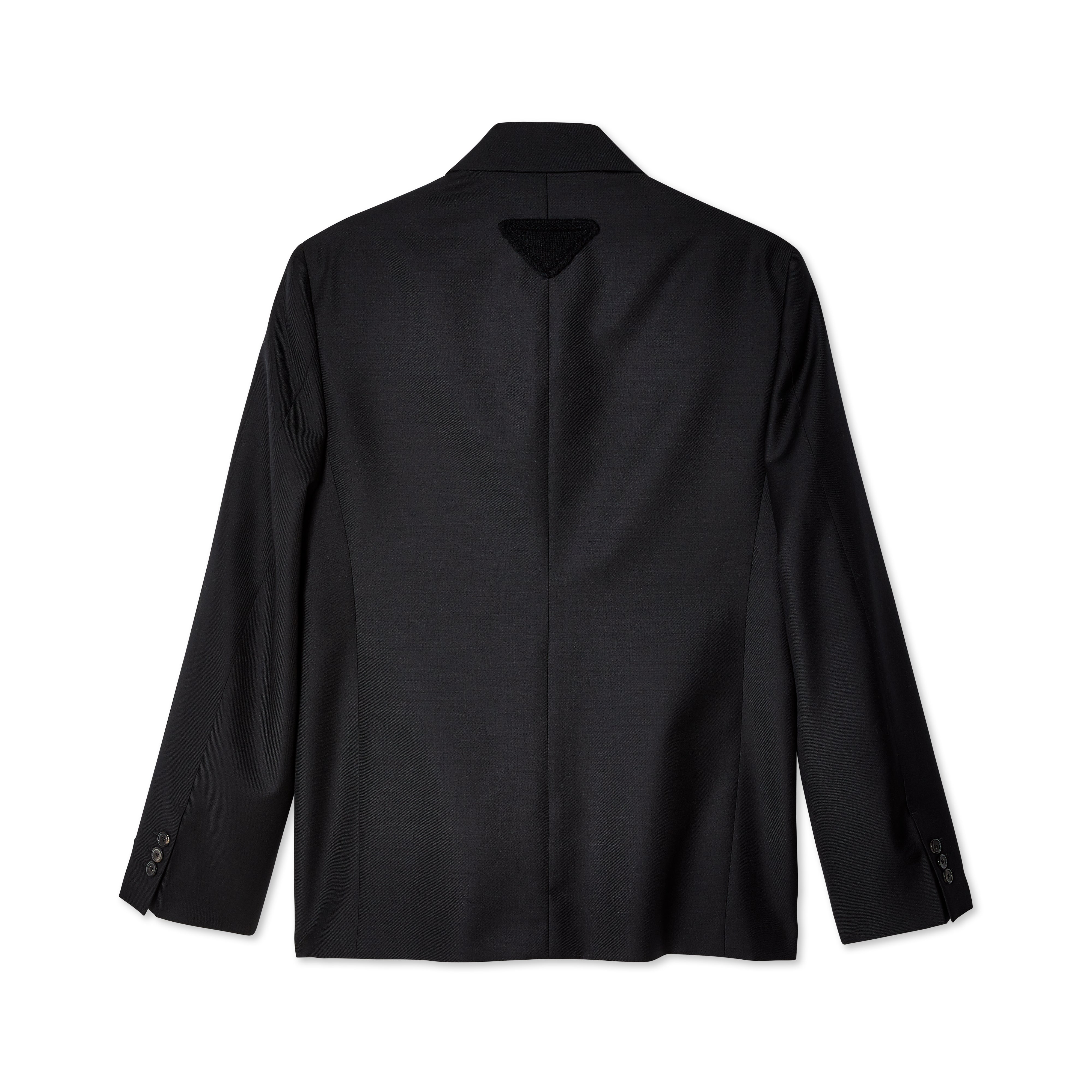 Prada - Men's Single-Breasted Mohair Jacket - (Black)