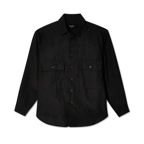 Evan Kinori - Big Shirt - (Black)