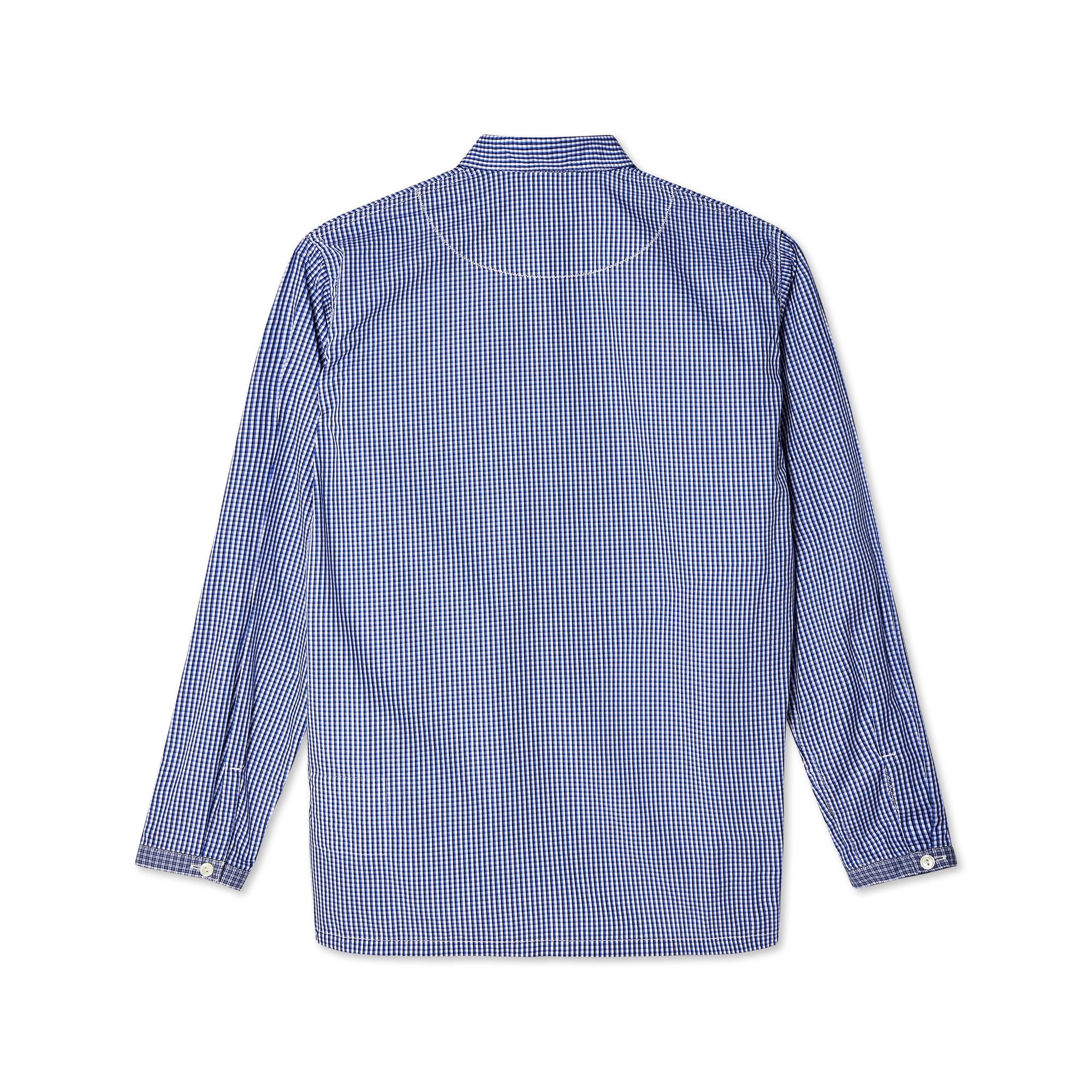 Junya Watanabe MAN - Cotton Multi Fabric Patchwork Shirt - (White/Multi) view 2