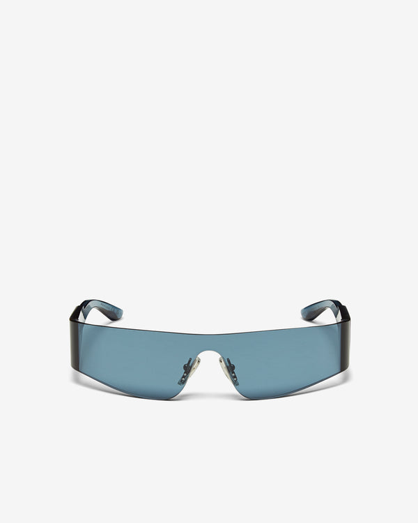 Balenciaga - Women's Mono Rectangle Sunglasses - (Blue)