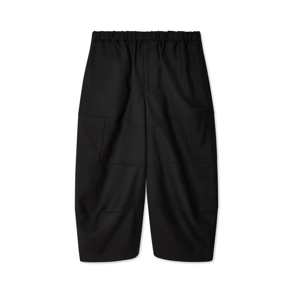 BLACK Comme des Garçons - Unisex Polyester Pants - (Black)