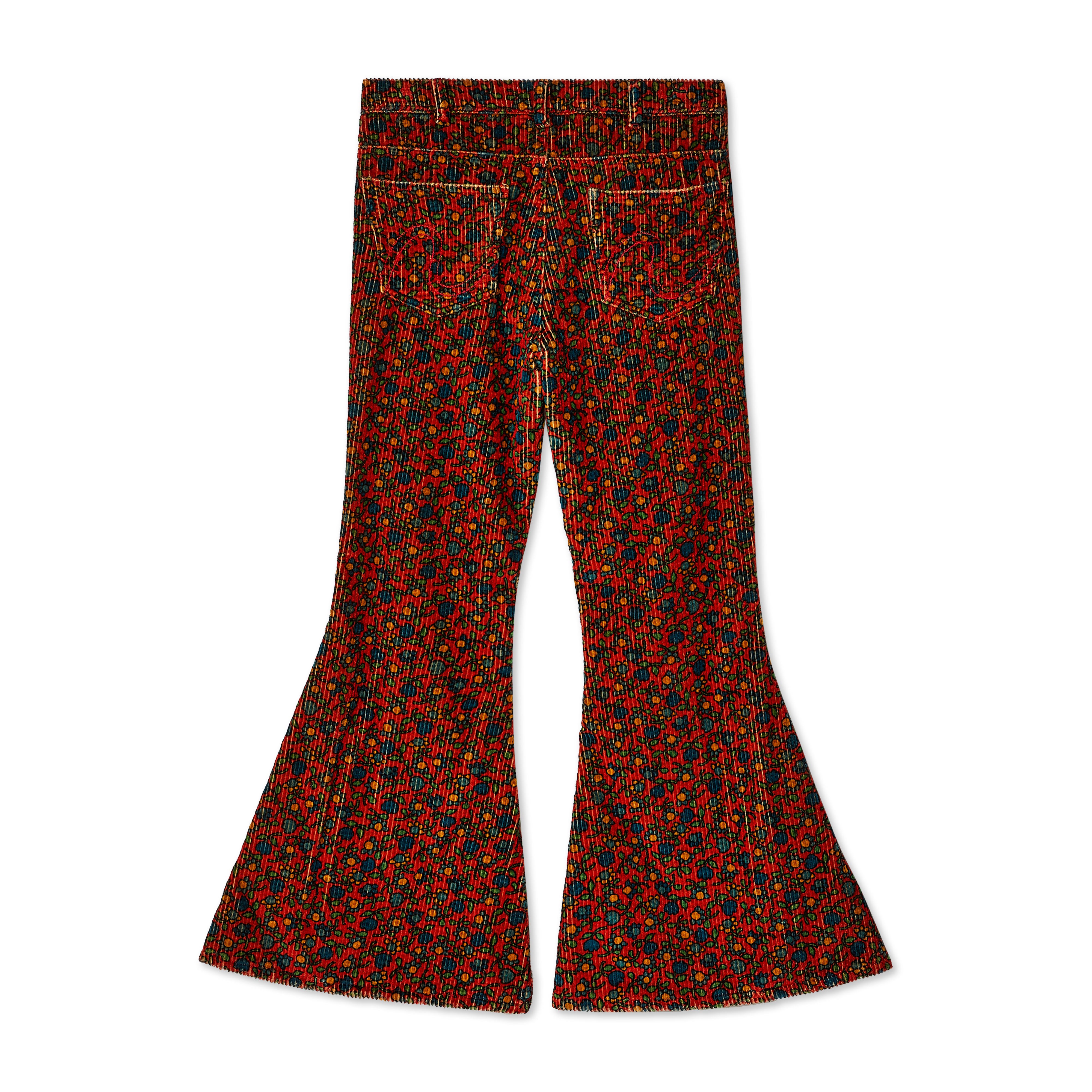 ERL: Women's Printed Corduroy Flared Pant Multi | DSMNY E-SHOP ERL: Women's Printed Corduroy Flared Pant Multi | DSMNY E-SHOP