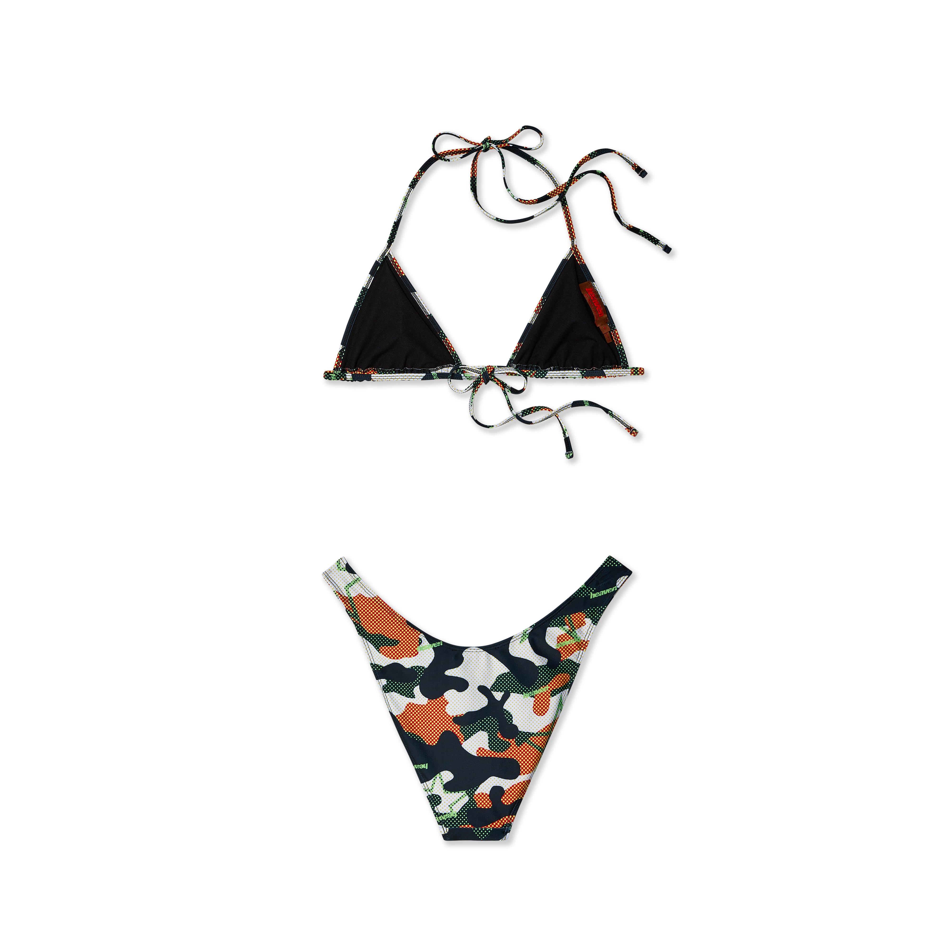 Heaven by Marc Jacobs - Women's Orange Camo Bikini - (Multi)