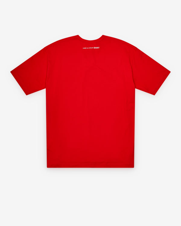 CDG Shirt - Men's Turkish Tee - (Red)