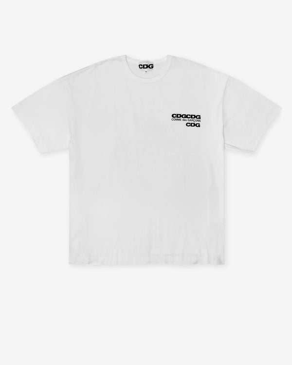 CDG3 - Oversized T-Shirt - (White)