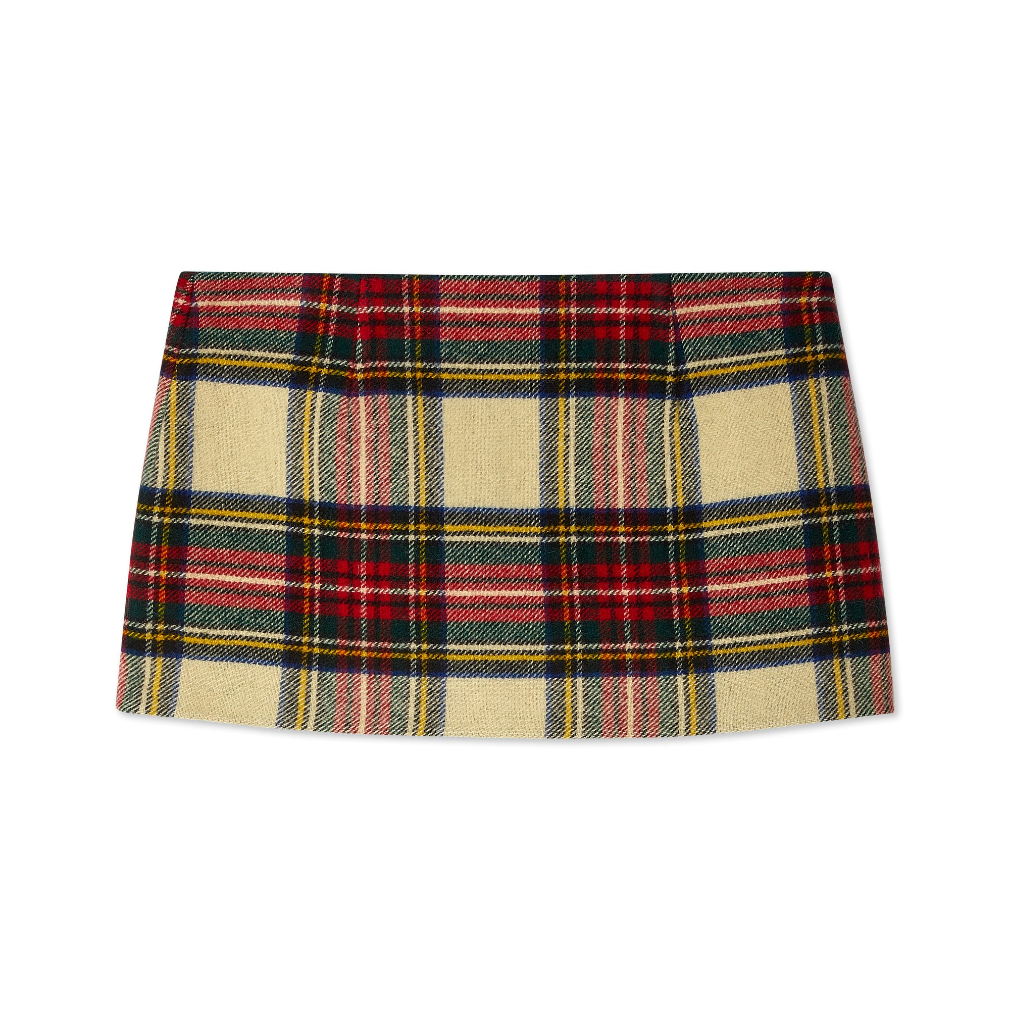 Prada: Plaid Mini Skirt (Multi) | DSMNY E-SHOP