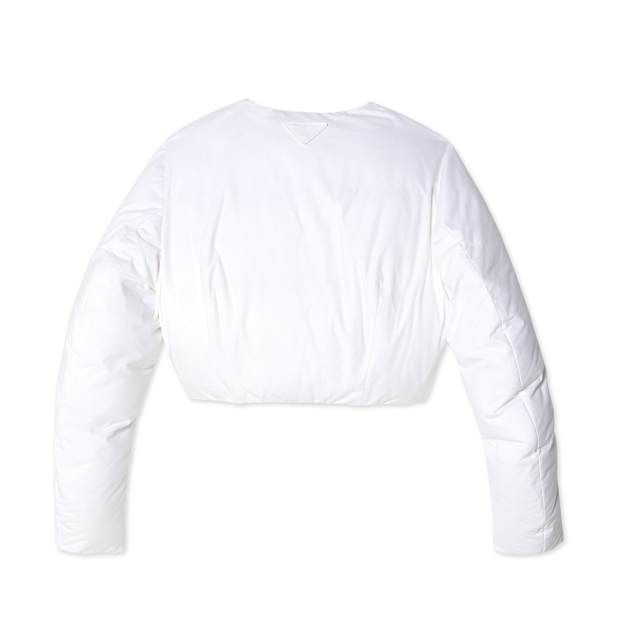 Prada - Women's Cotton Down Jacket - (White/Cream) view 2