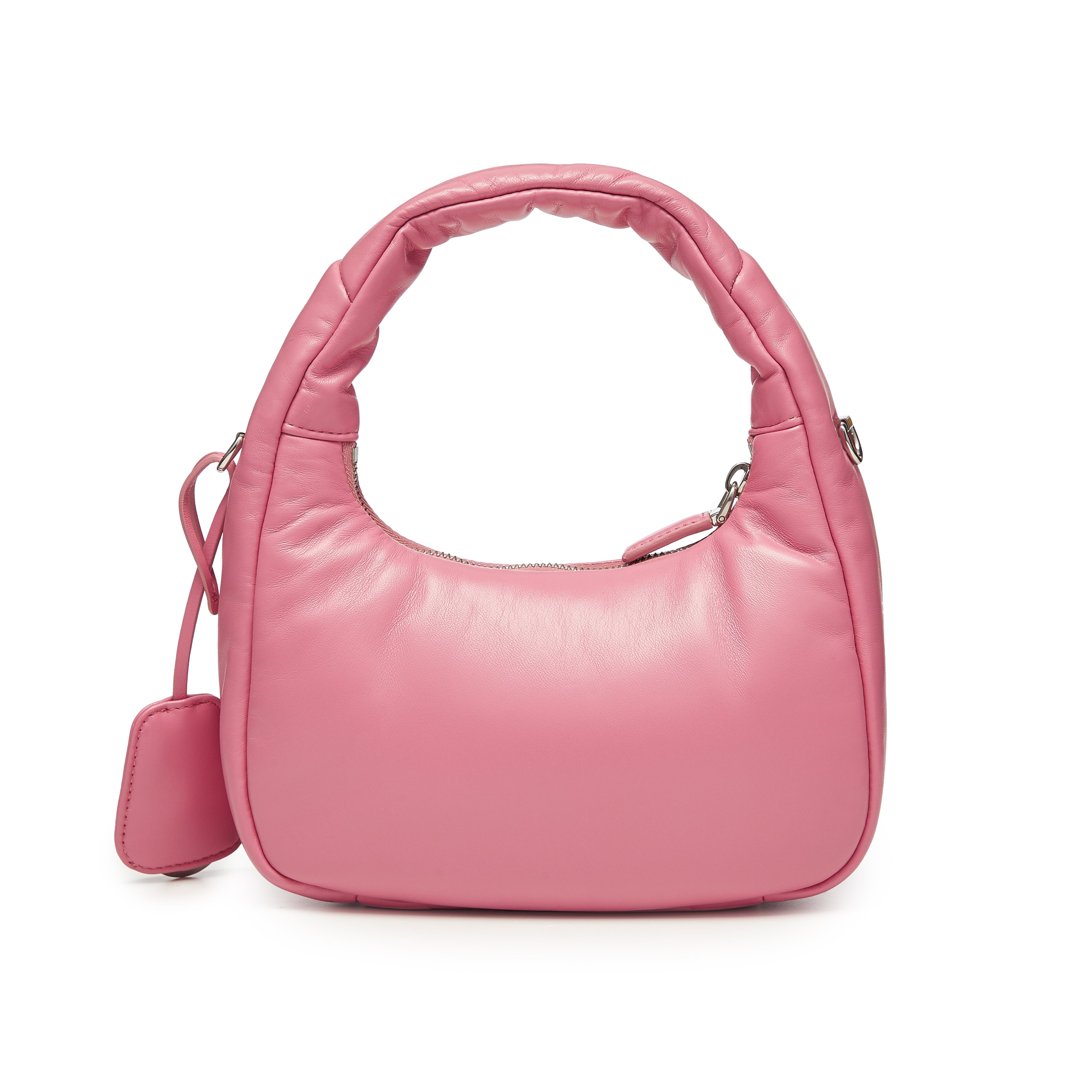 Prada - Soft Padded Nappa Leather Mini Bag - (Pink)