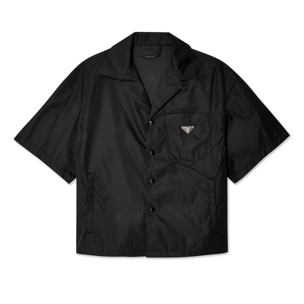 Prada - Men’s Re-Nylon Short Sleeved Shirt - (Black)
