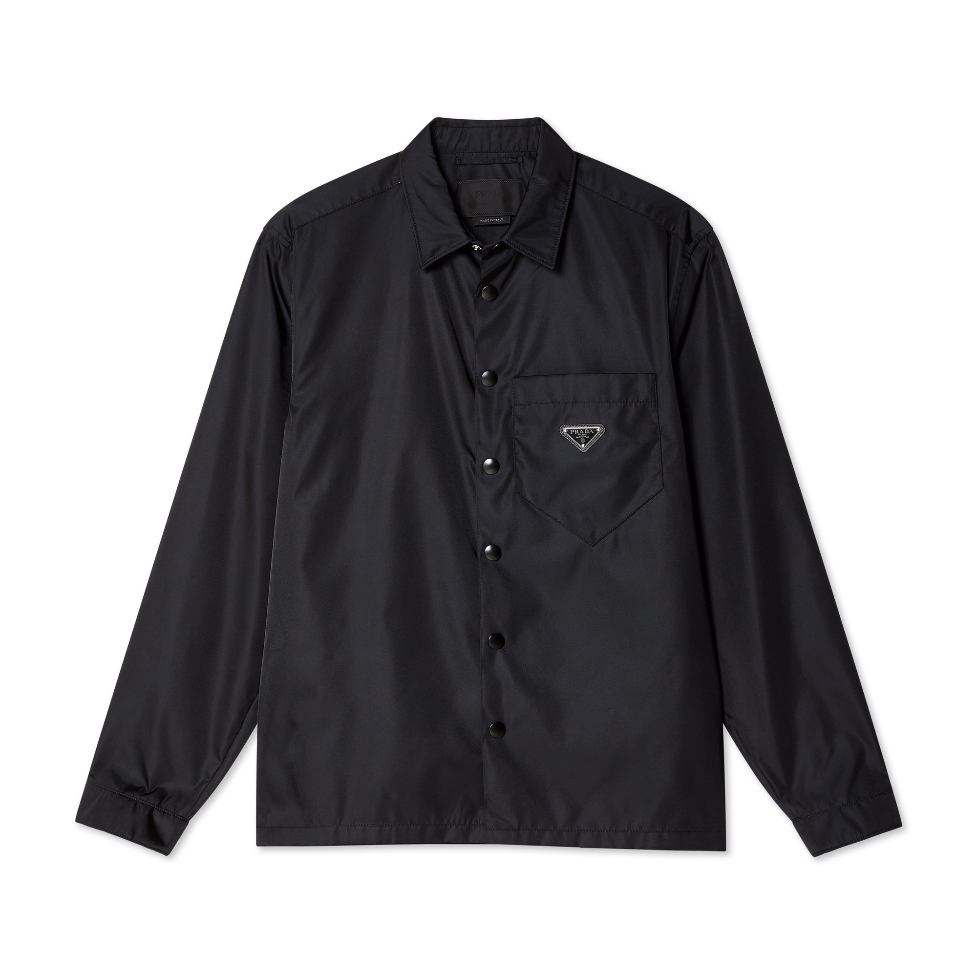 Prada: Men's Camicia Shirt (Black) Prada: Men's Camicia Shirt (Black)