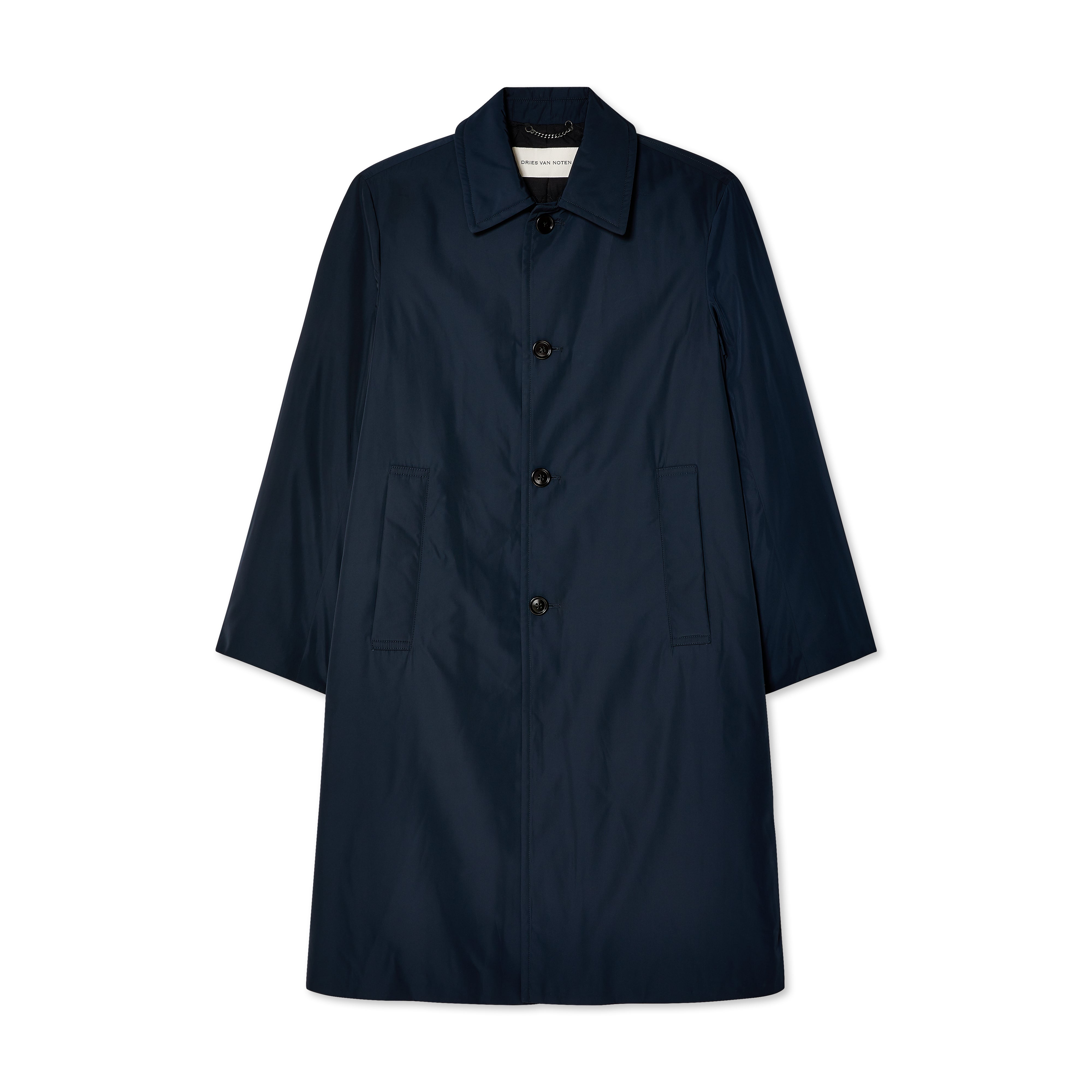 Dries Van Noten - Men's Rankle Coat - (Navy)