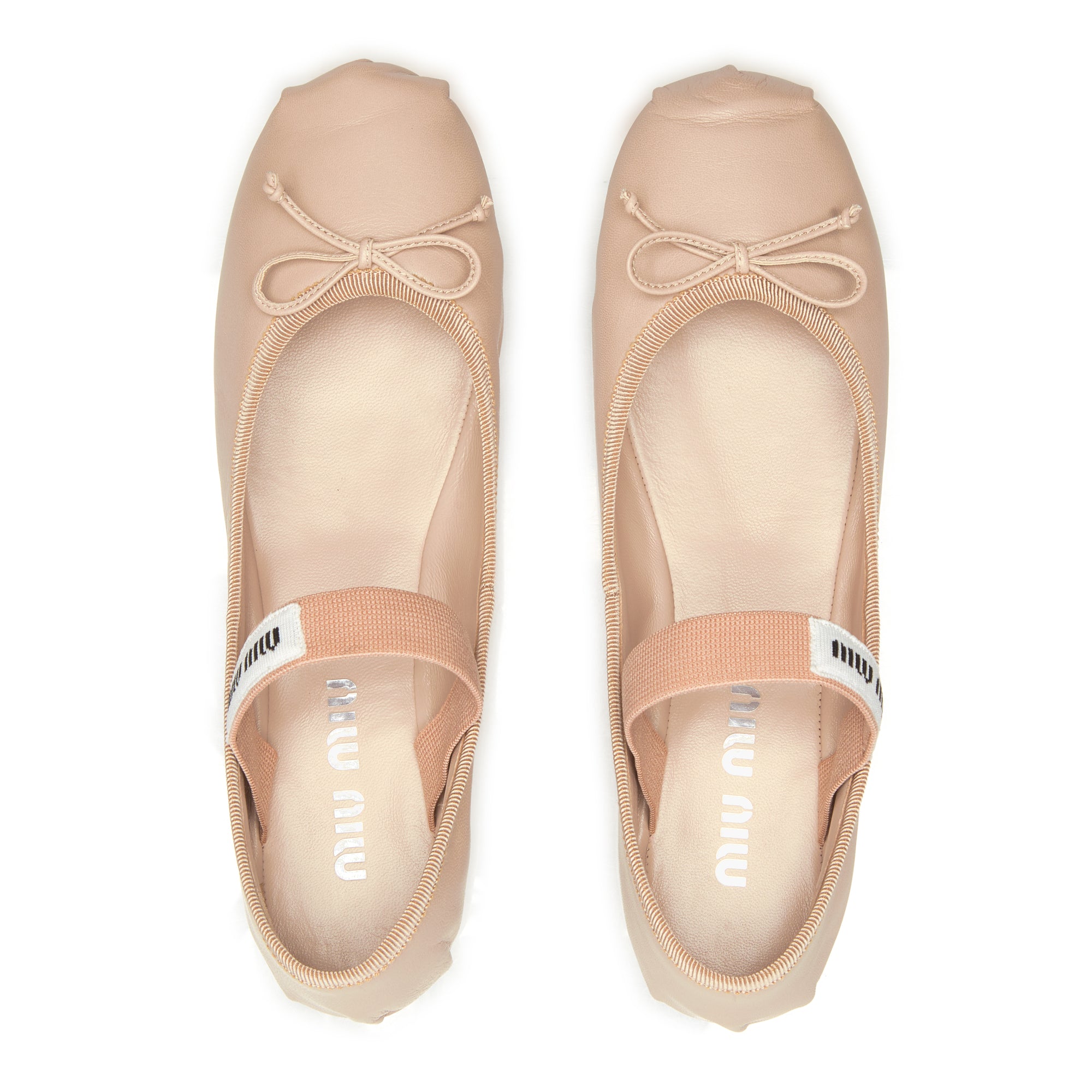 Miu Miu Women's Ballerina Shoe (Water Lily) - Main Image