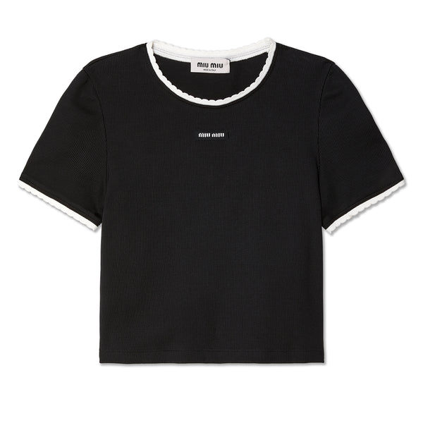 Miu Miu - Women's T-Shirt - (Black)