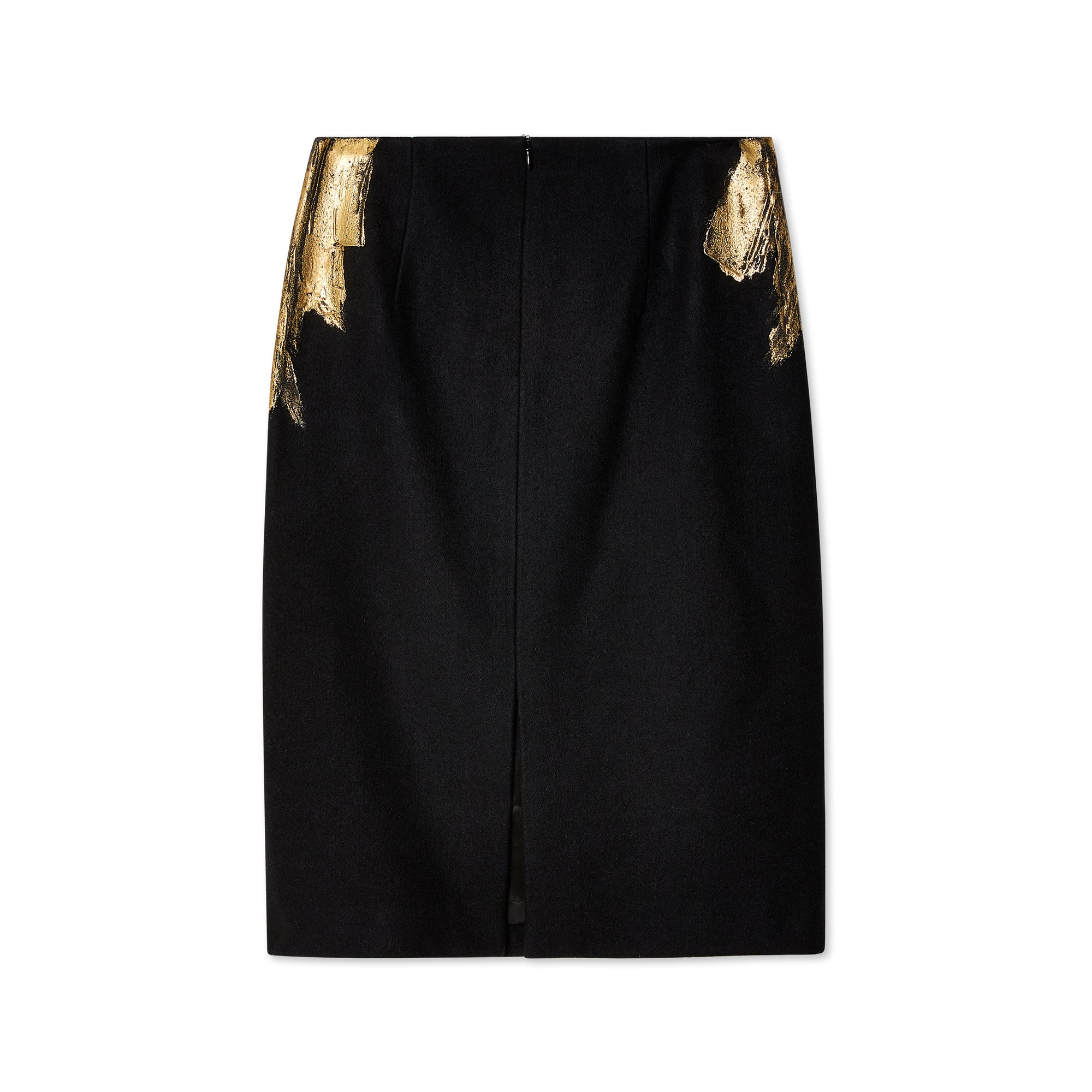 Dries Van Noten - Women's Salby Wool Pencil Skirt - (Black) view 2